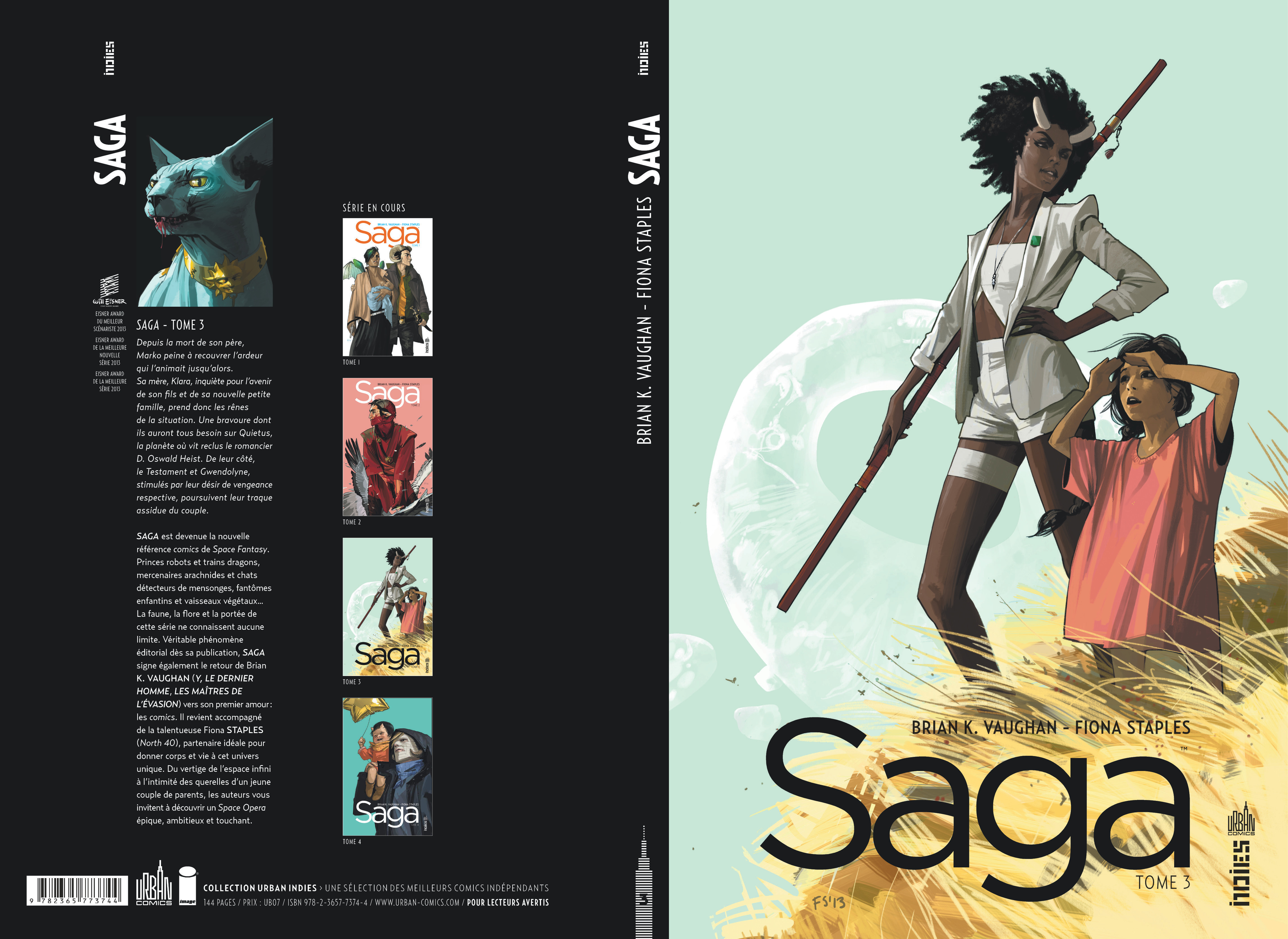 Saga – Tome 3: Livres Comics par Brian K. Vaughan, Jérémy Manesse