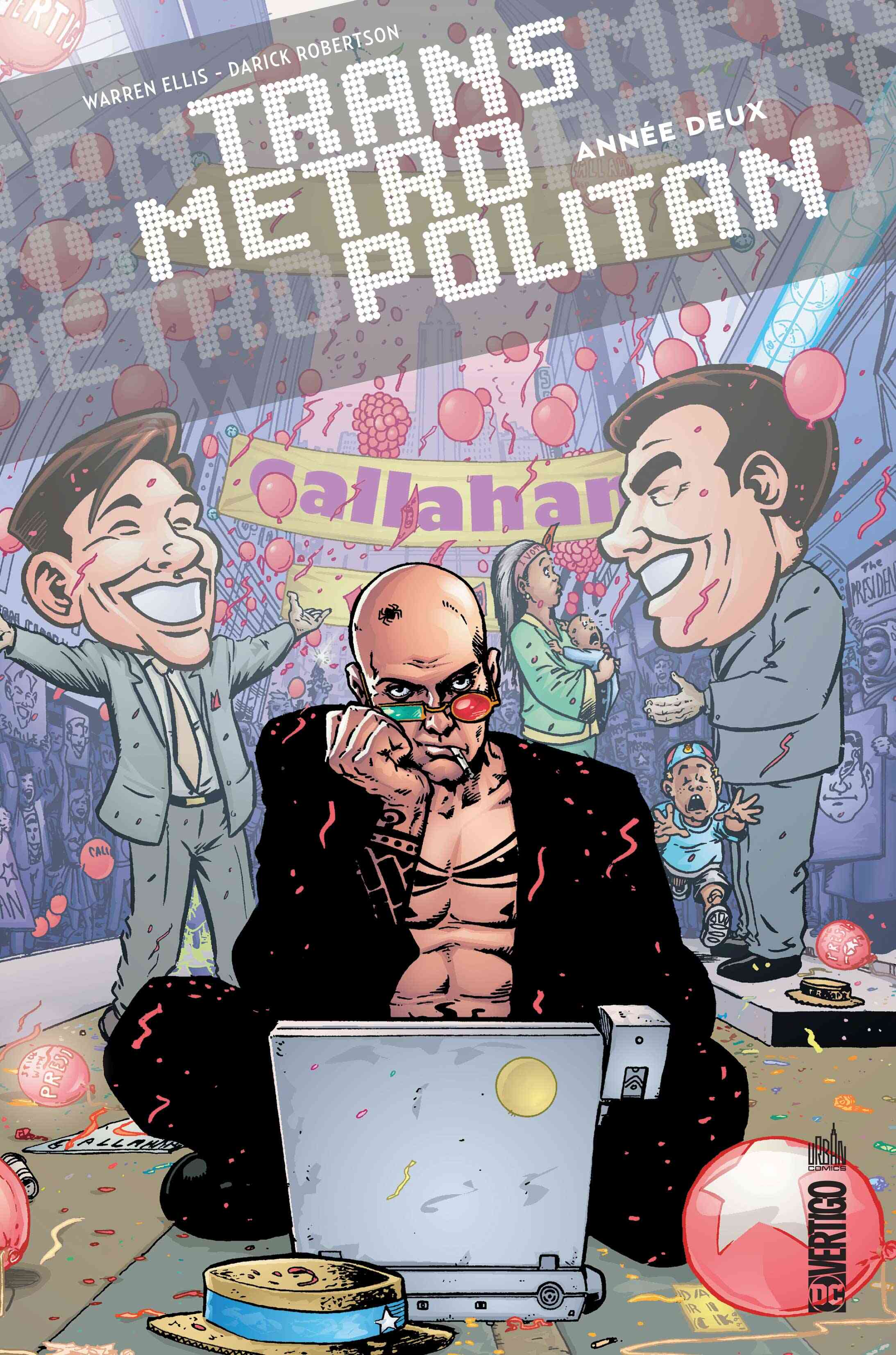 TRANSMETROPOLITAN tome 2 - couv