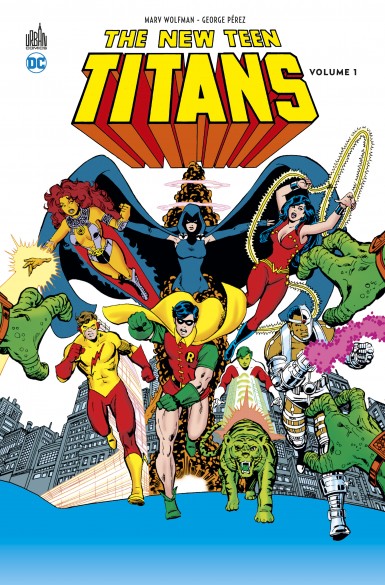 Couverture : New teen titans, tome 1