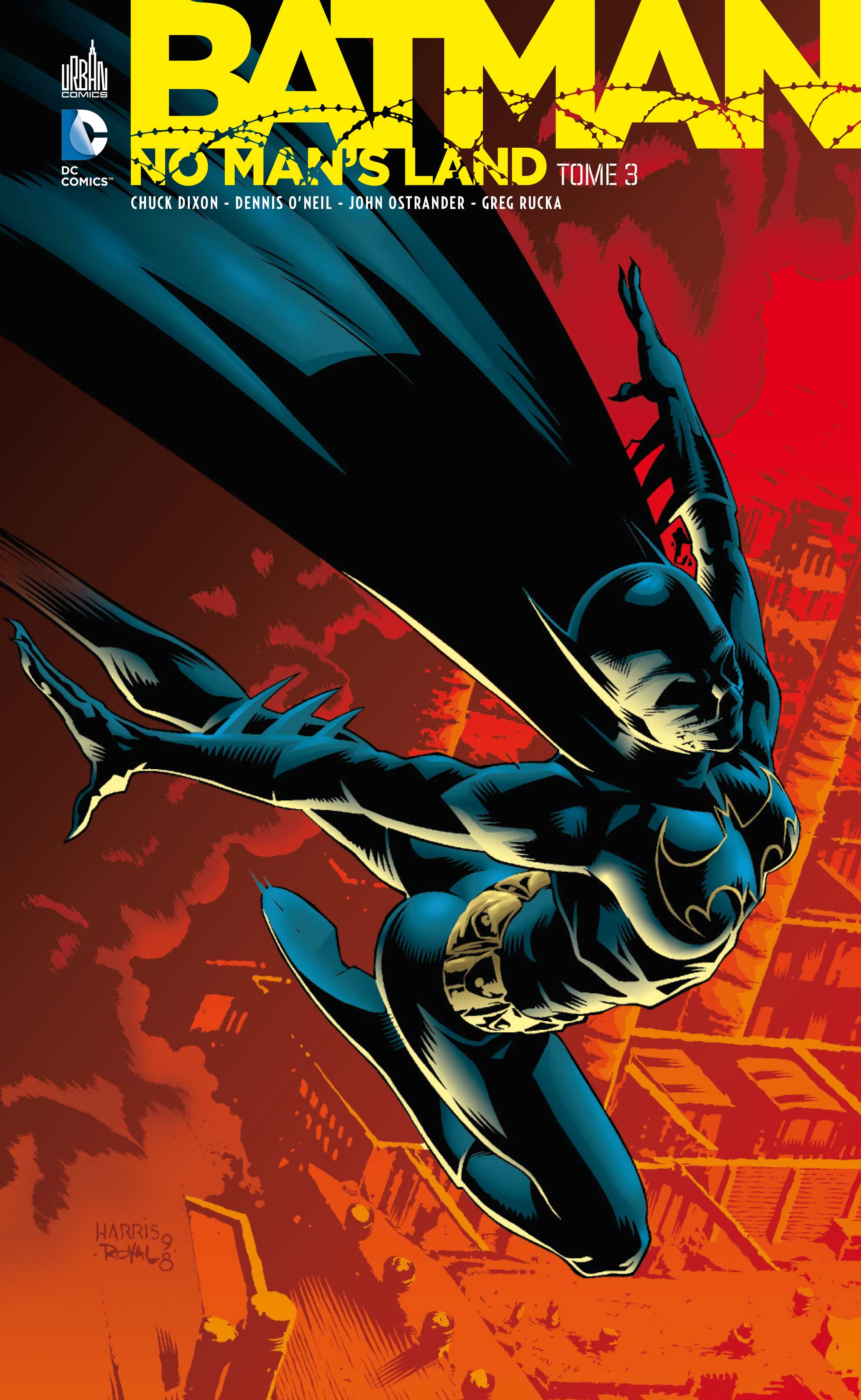 BATMAN NO MAN'S LAND tome 3 - couv