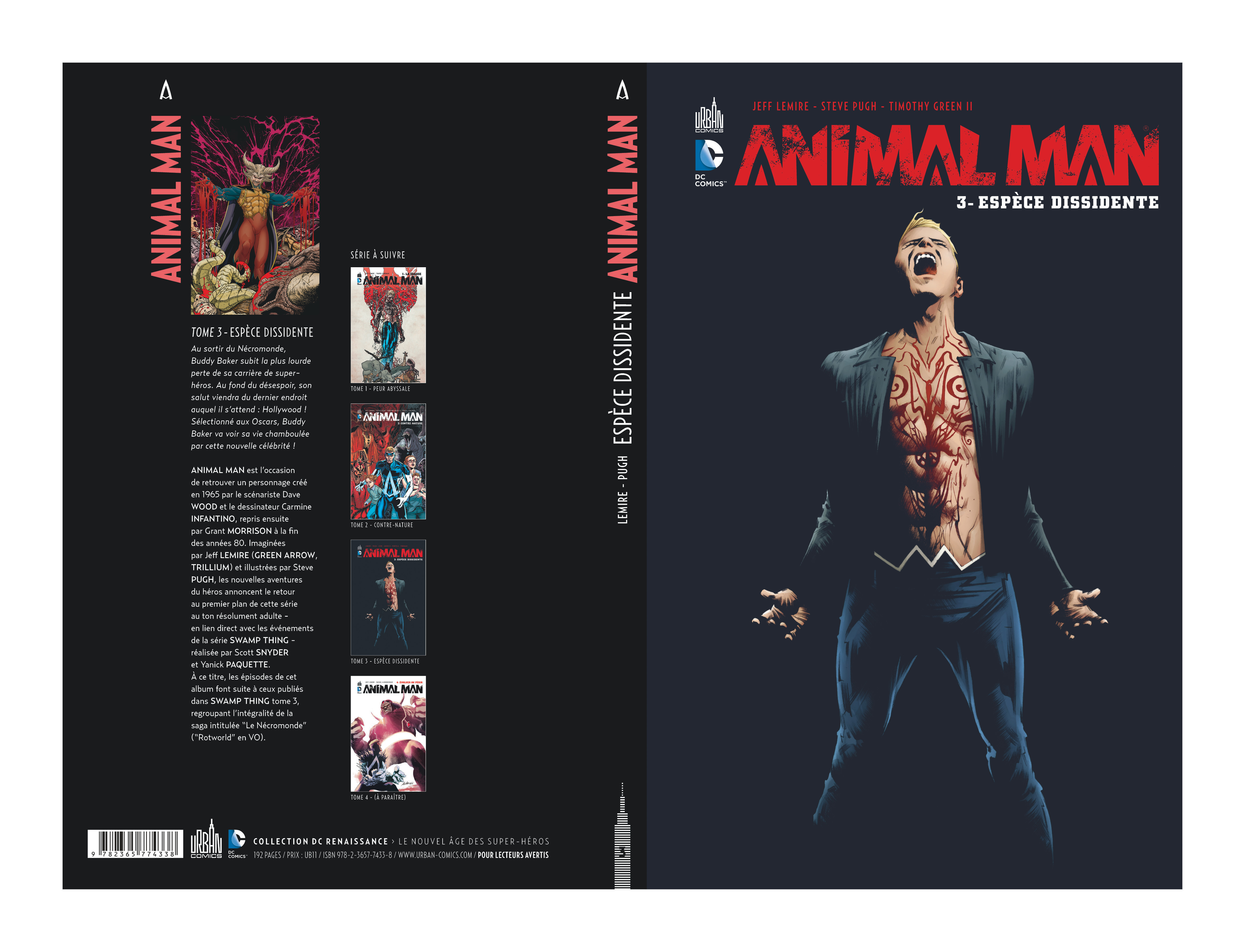 ANIMAL MAN – Tome 3 - 4eme