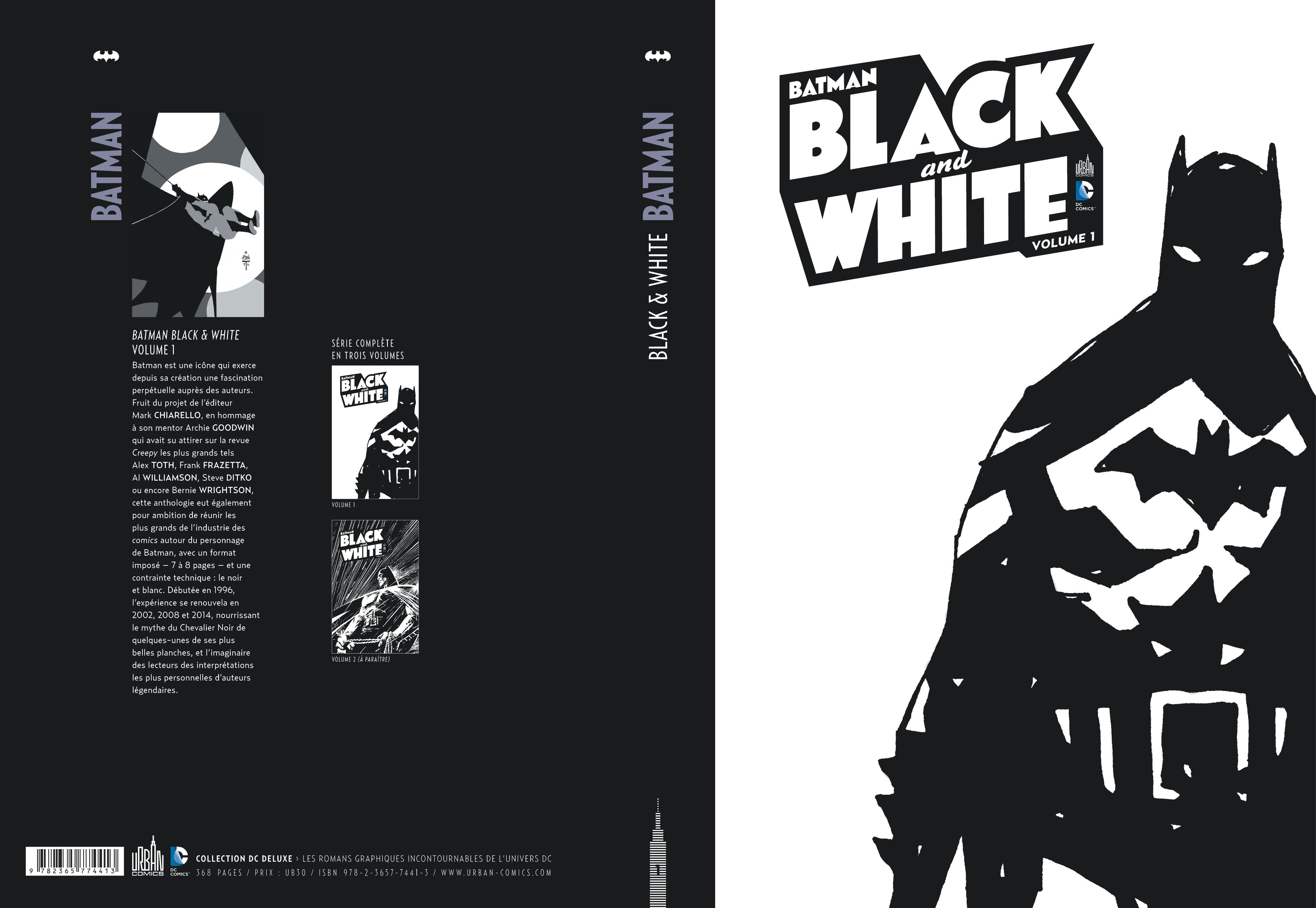 BATMAN BLACK AND WHITE – Tome 1 – Batman Black & white tome 1 - 4eme