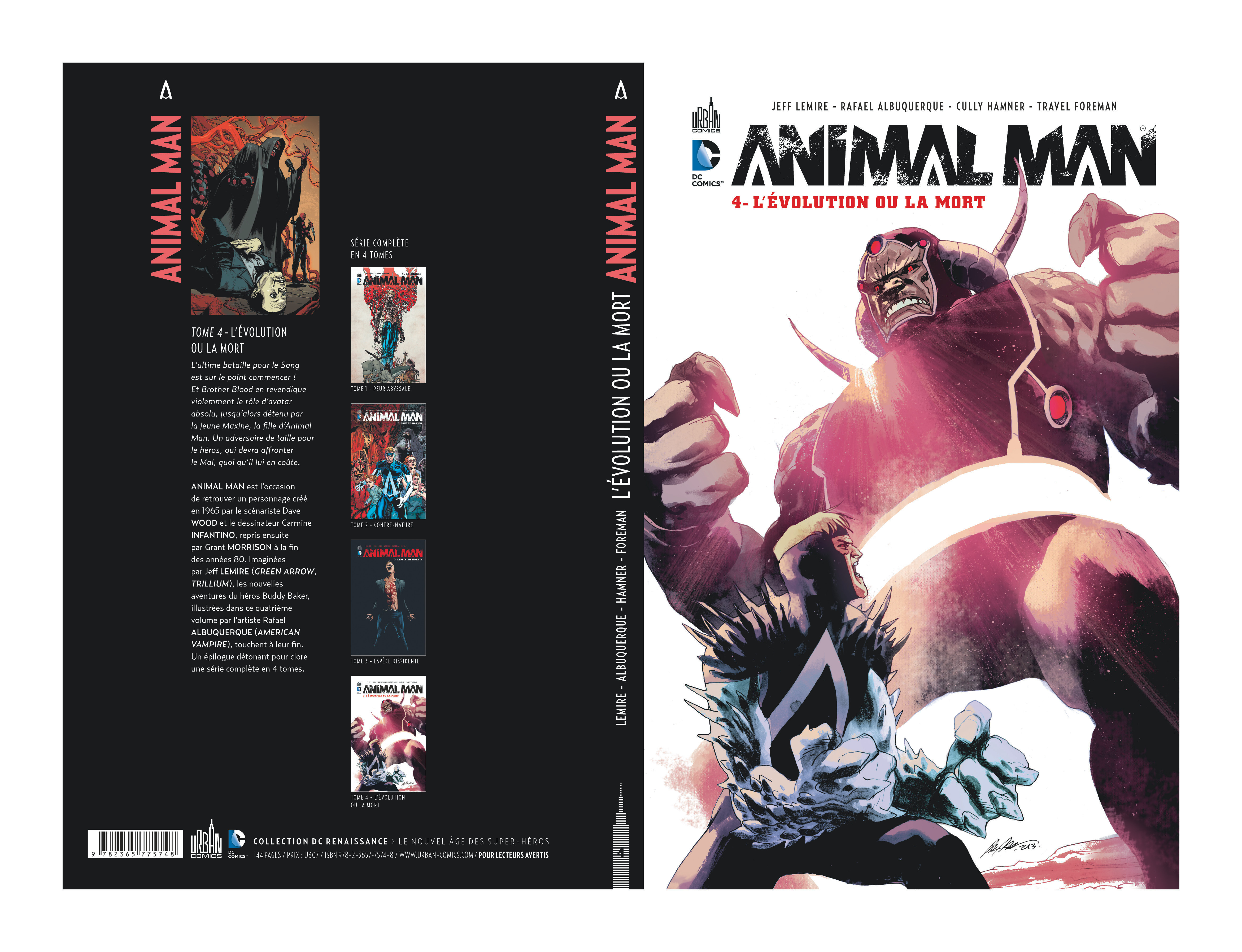 ANIMAL MAN – Tome 4 - 4eme