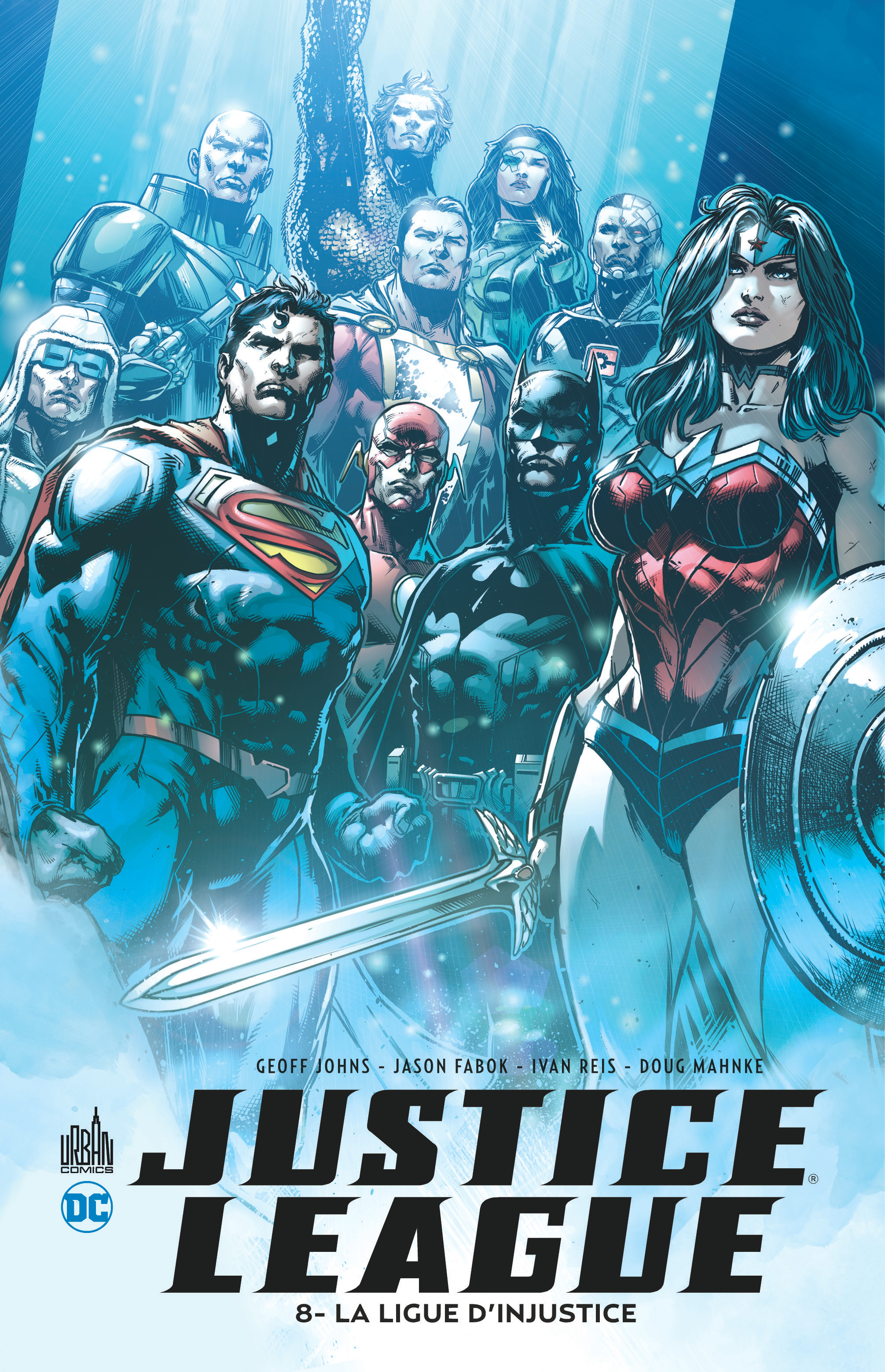 Justice League Tome 8 - couv