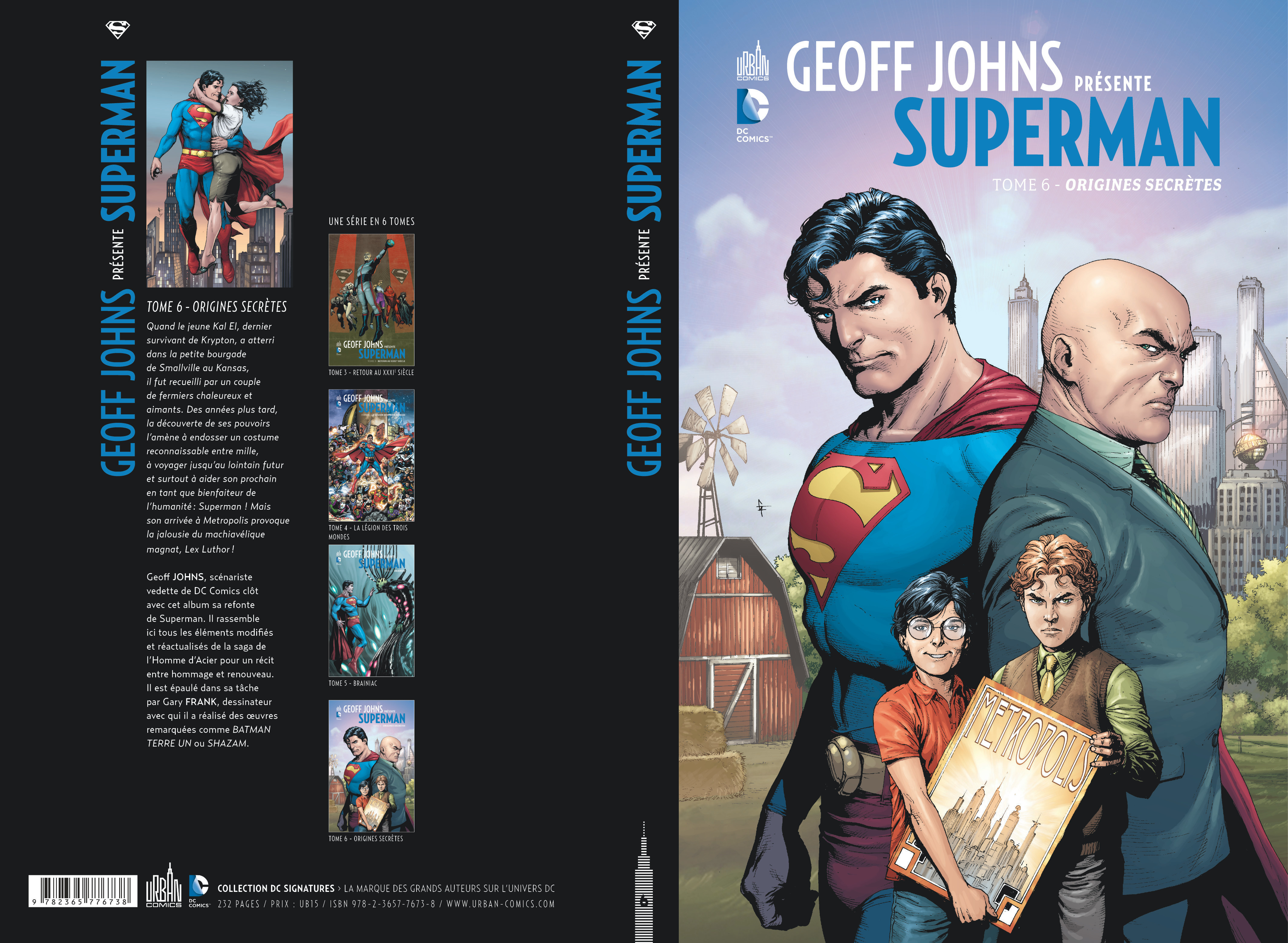 GEOFF JOHNS PRÉSENTE SUPERMAN – Tome 6 - 4eme