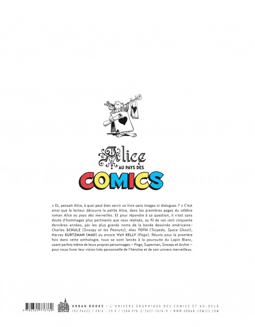 ALICE AU PAYS DES COMICS - 4eme