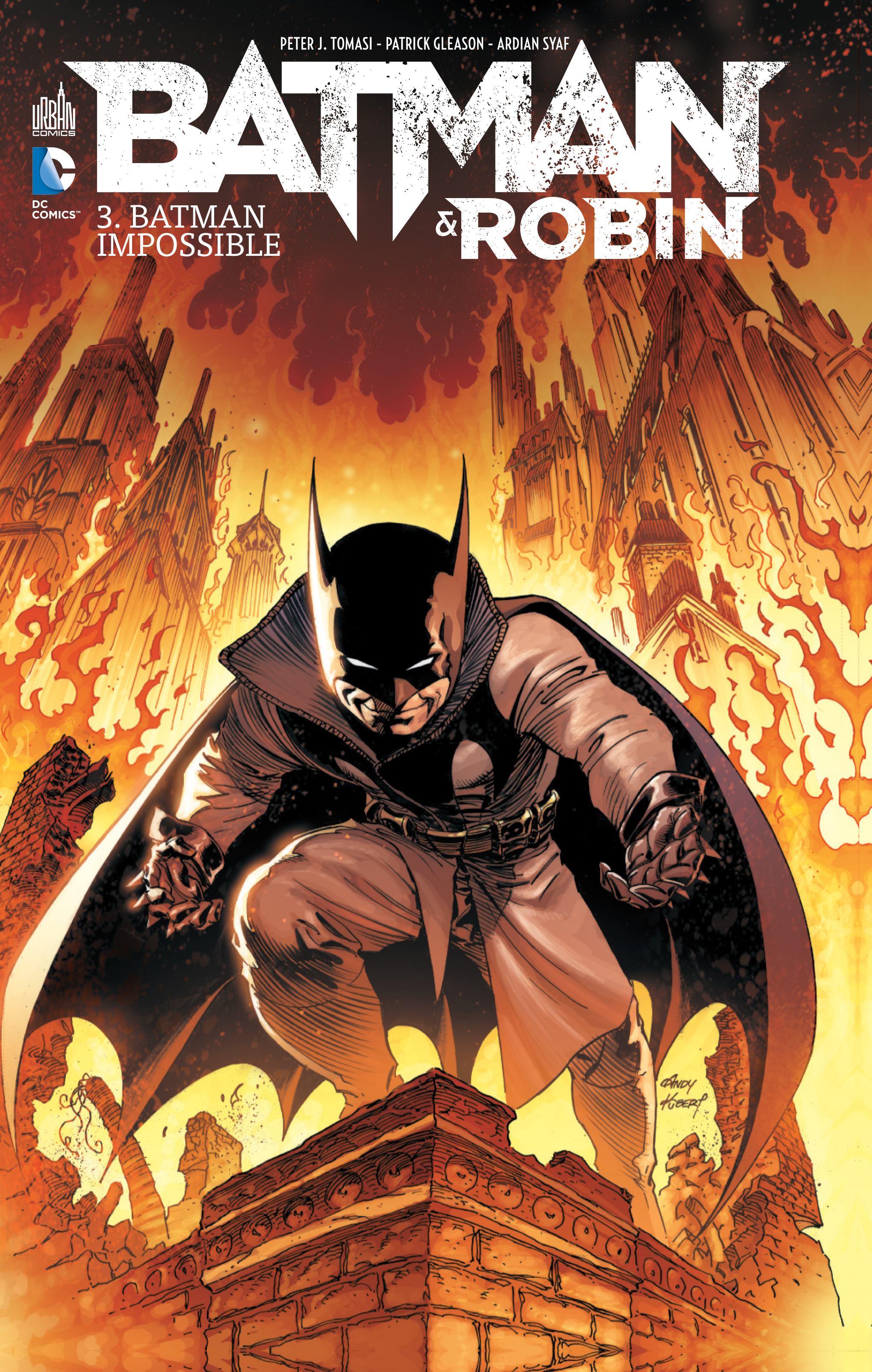 BATMAN & ROBIN tome 3 - couv