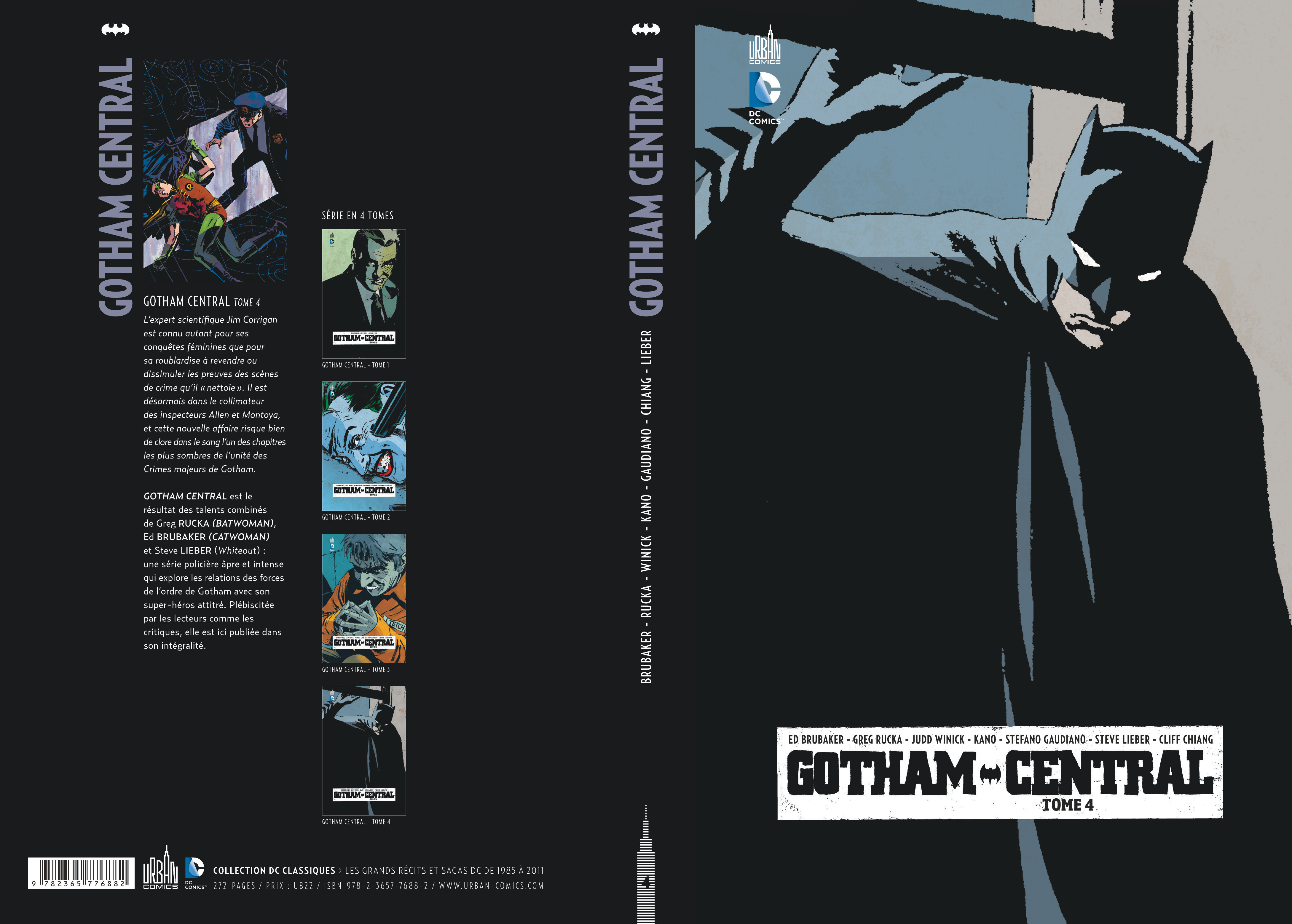 GOTHAM CENTRAL  tome 4 - 4eme