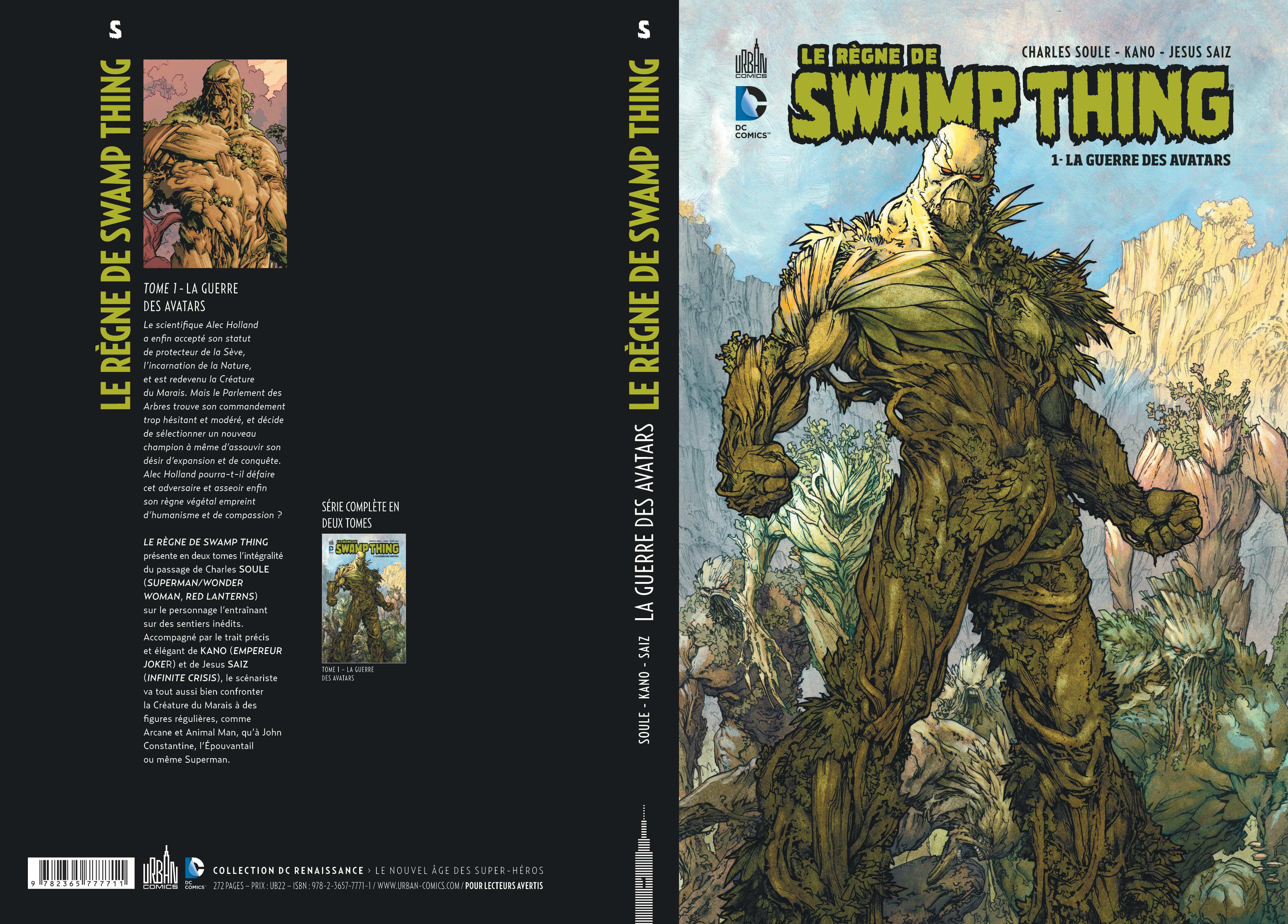 SWAMP THING (le règne de) Tome 1 - 4eme