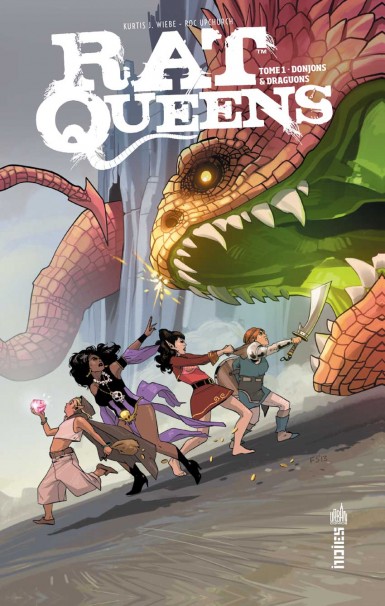 Couverture : Rat queens, tome 1 : Donjons & draguons