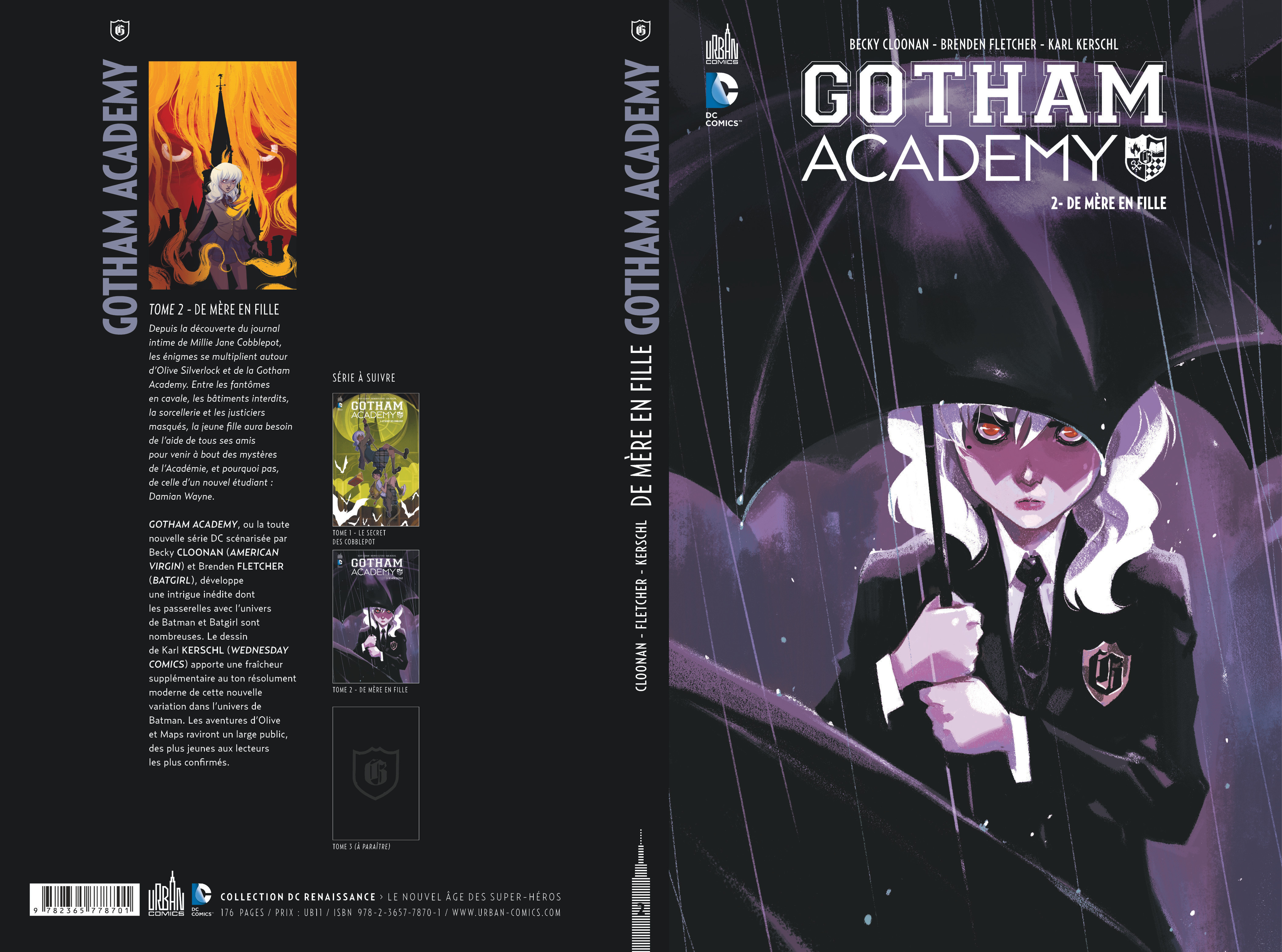 GOTHAM ACADEMY Tome 2 - 4eme