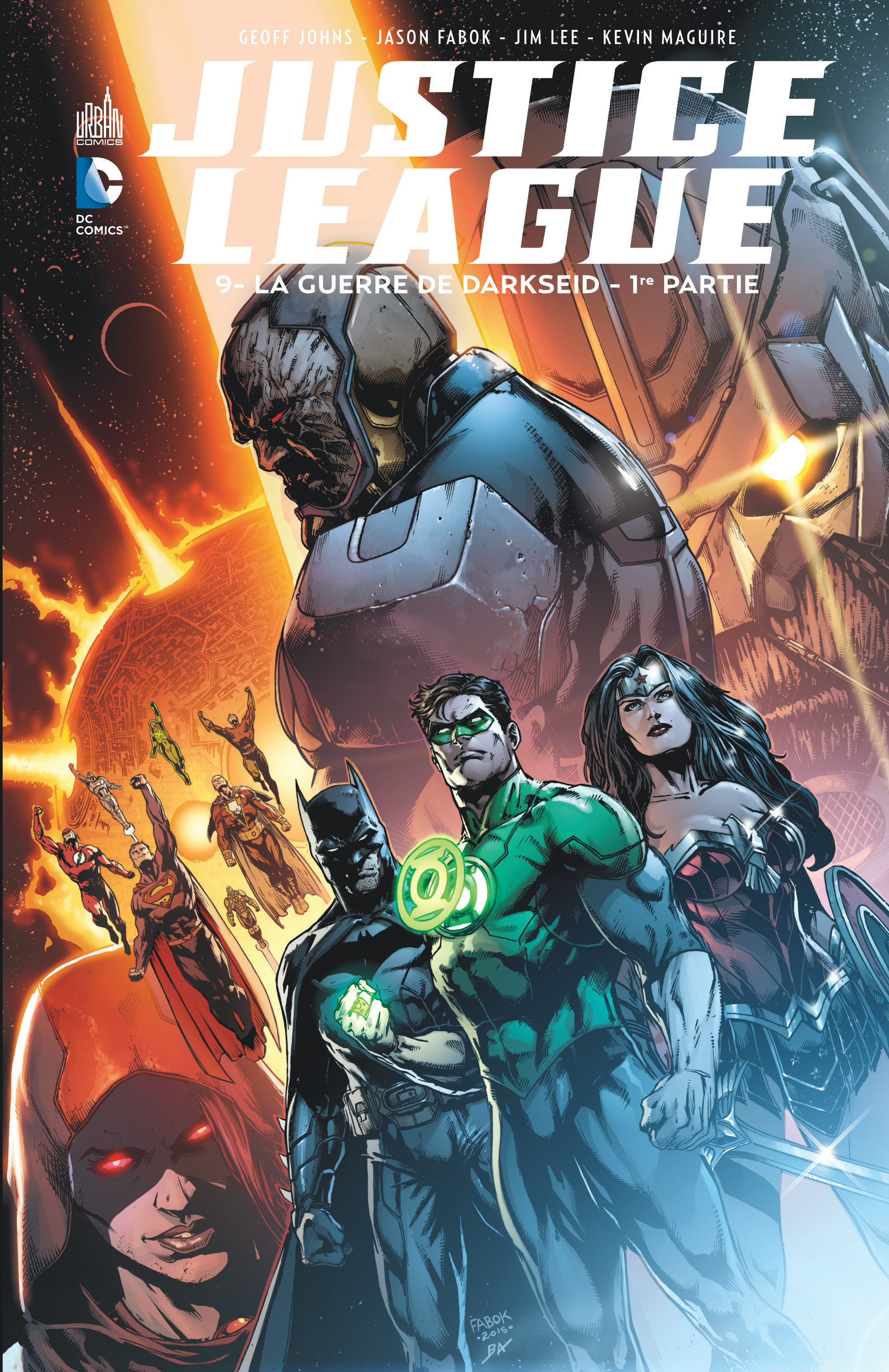 JUSTICE LEAGUE tome 9 - couv