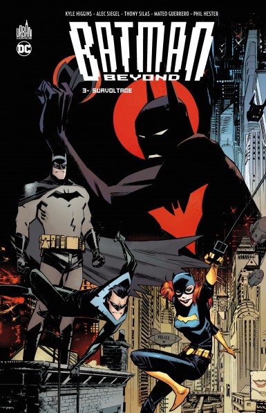 Couverture : Batman beyond, tome 3 : Survoltage