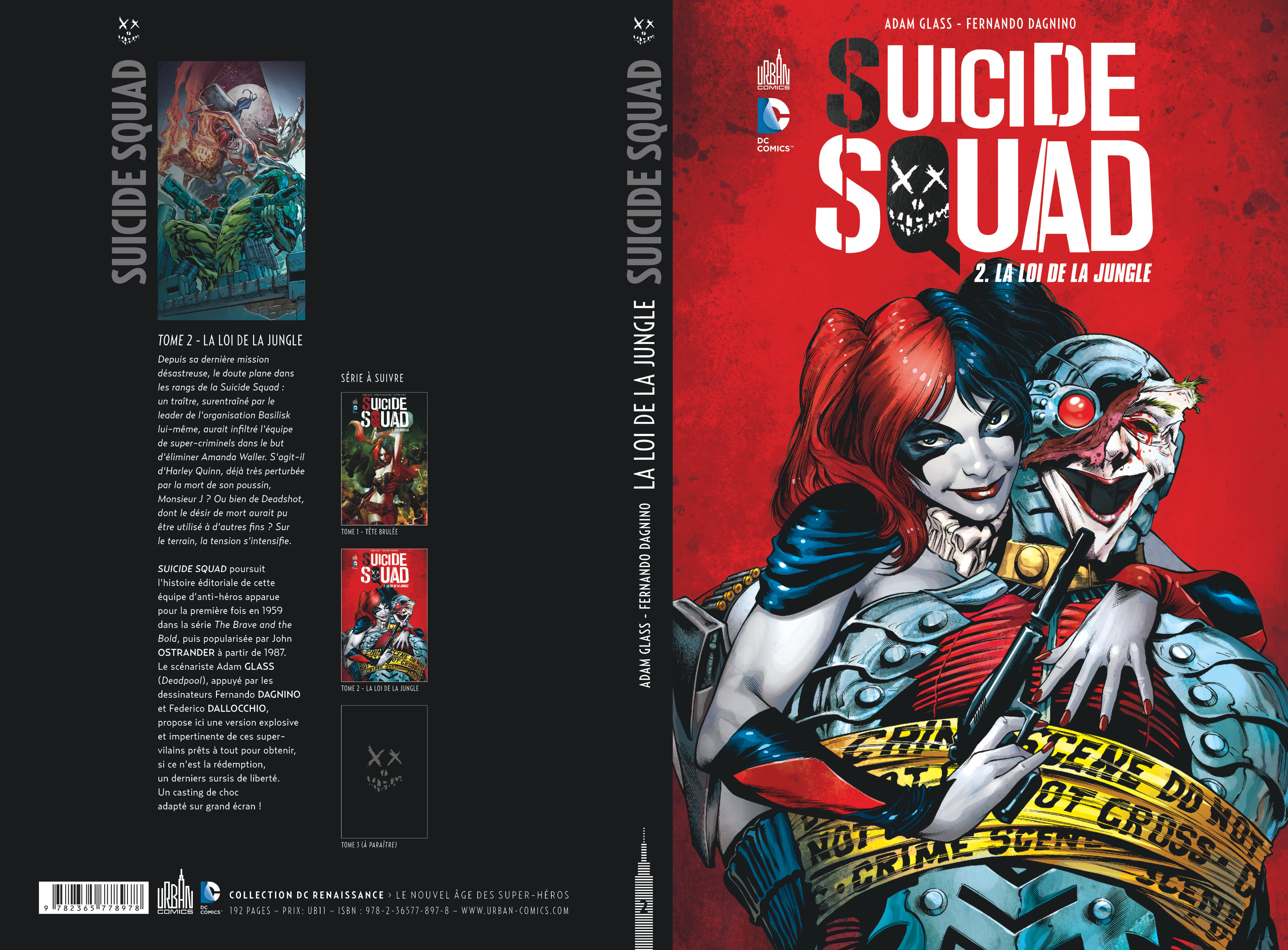 SUICIDE SQUAD – Tome 2 - couv