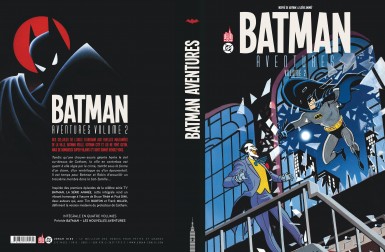Couverture : Batman aventures, tome 2