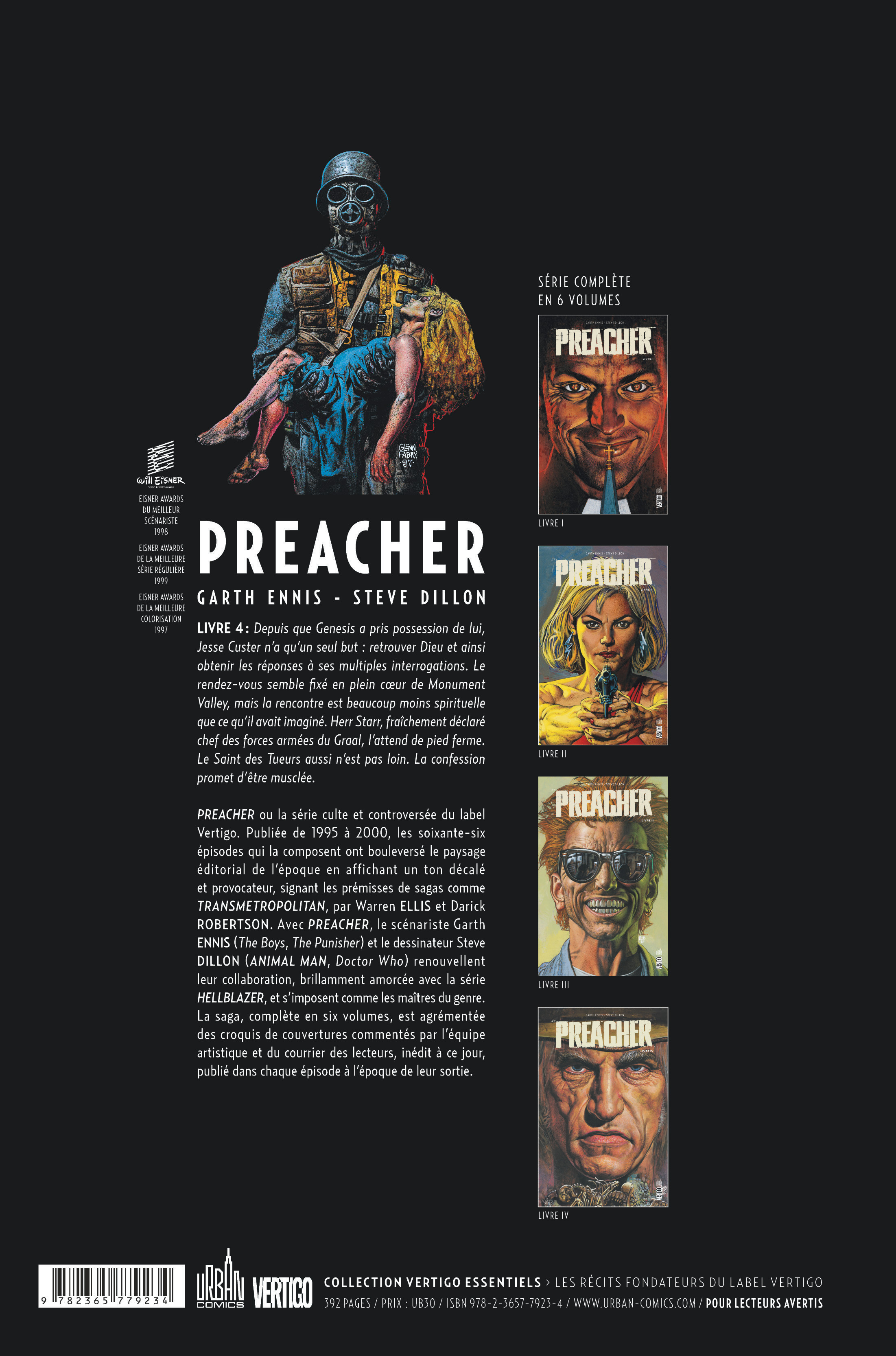 PREACHER – Tome 4 - 4eme