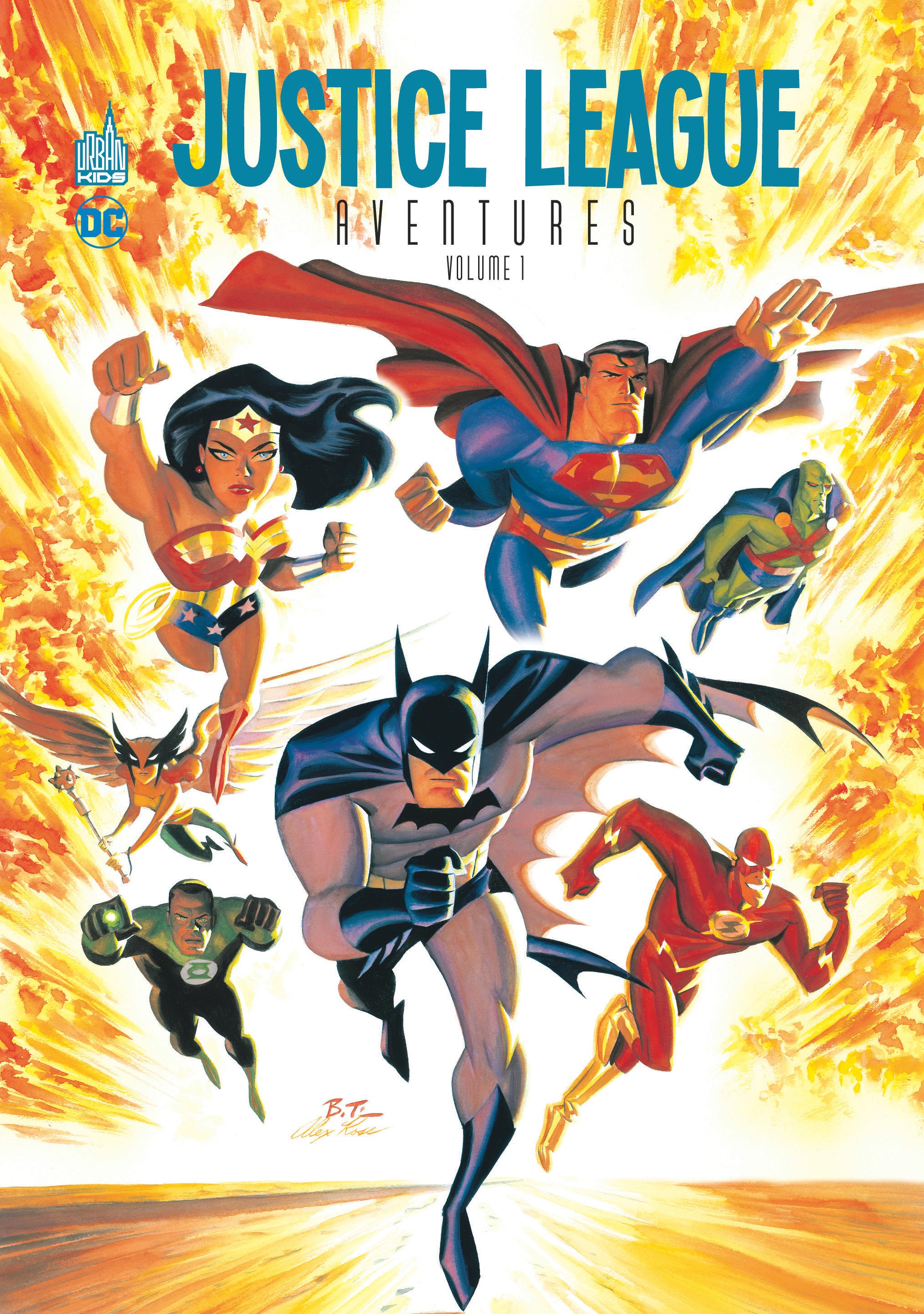 JUSTICE LEAGUE AVENTURES – Tome 1 - couv