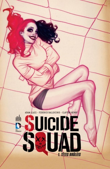 Couverture : Suicide squad, tome 1 : Terres brûlées
