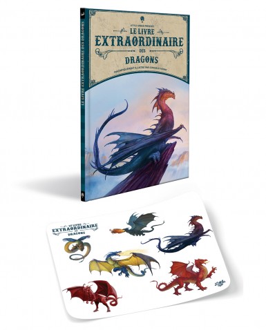 Le livre extraordinaire des dragons + stickers