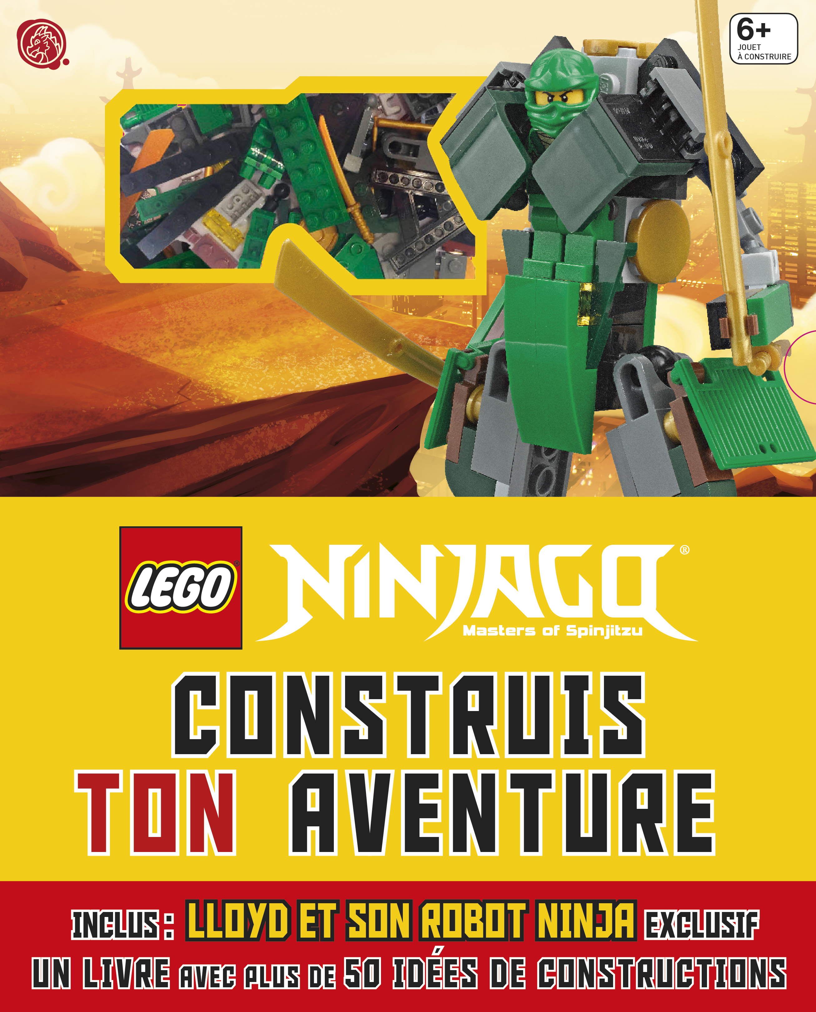 Lego - Construis ton aventure – Lego Ninjago : Construis ton aventure 1 - couv