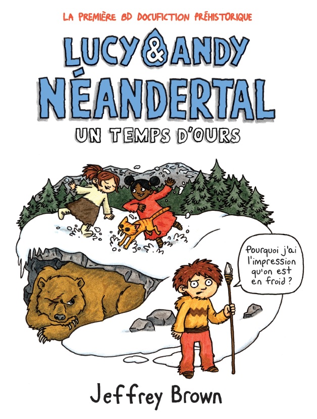 Lucy et Andy Néandertal – Tome 2 - couv