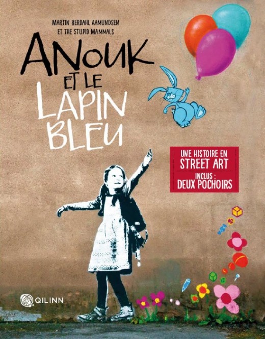 Les albums QILINN – Tome 4 – Anouk et Le lapin bleu - couv