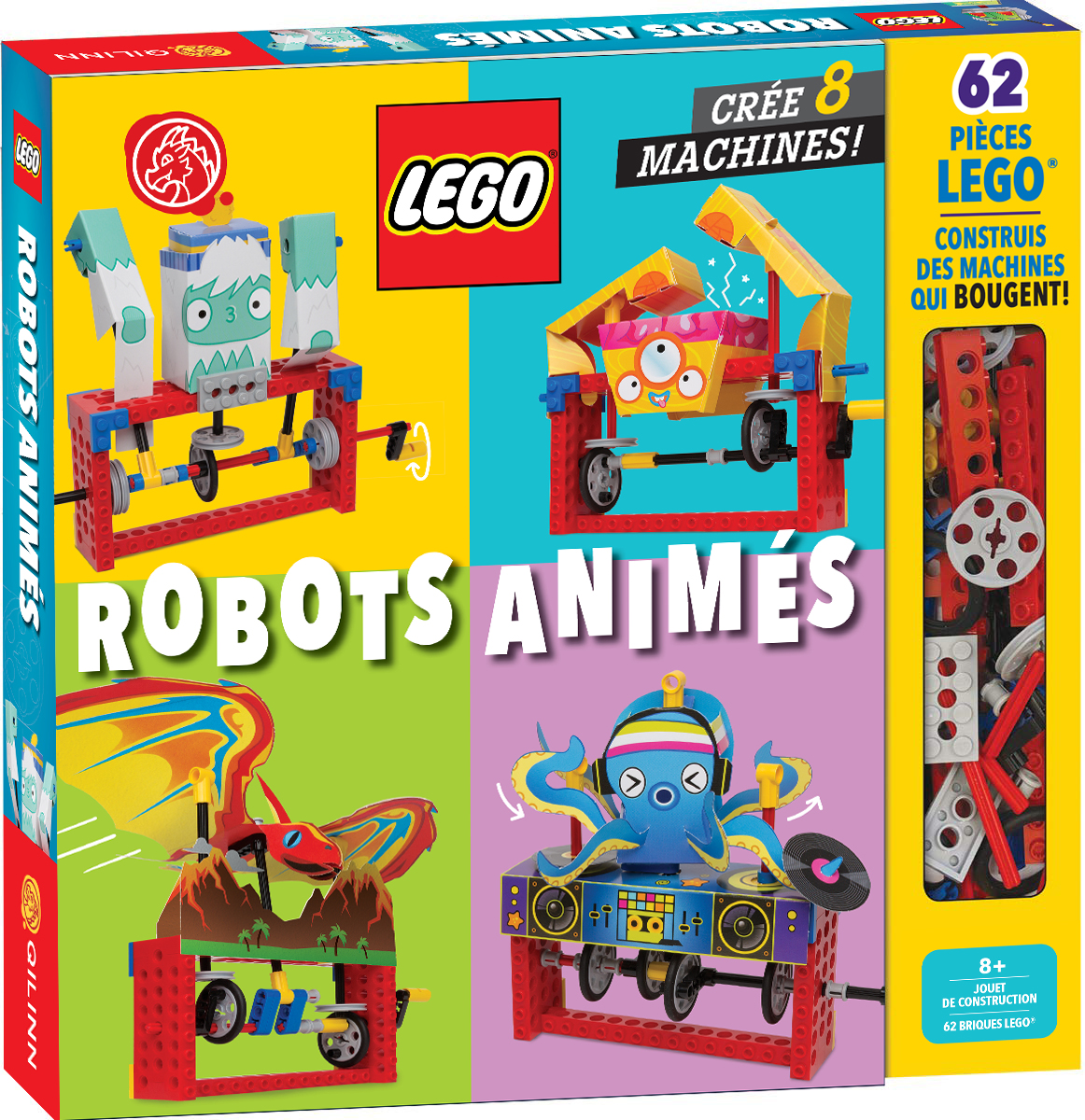 LEGO, Construis, invente, joue ! – LEGO, Robots animés - couv