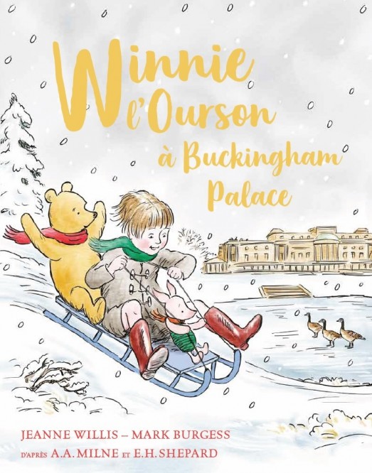 Winnie l'Ourson à Buckingham Palace - couv