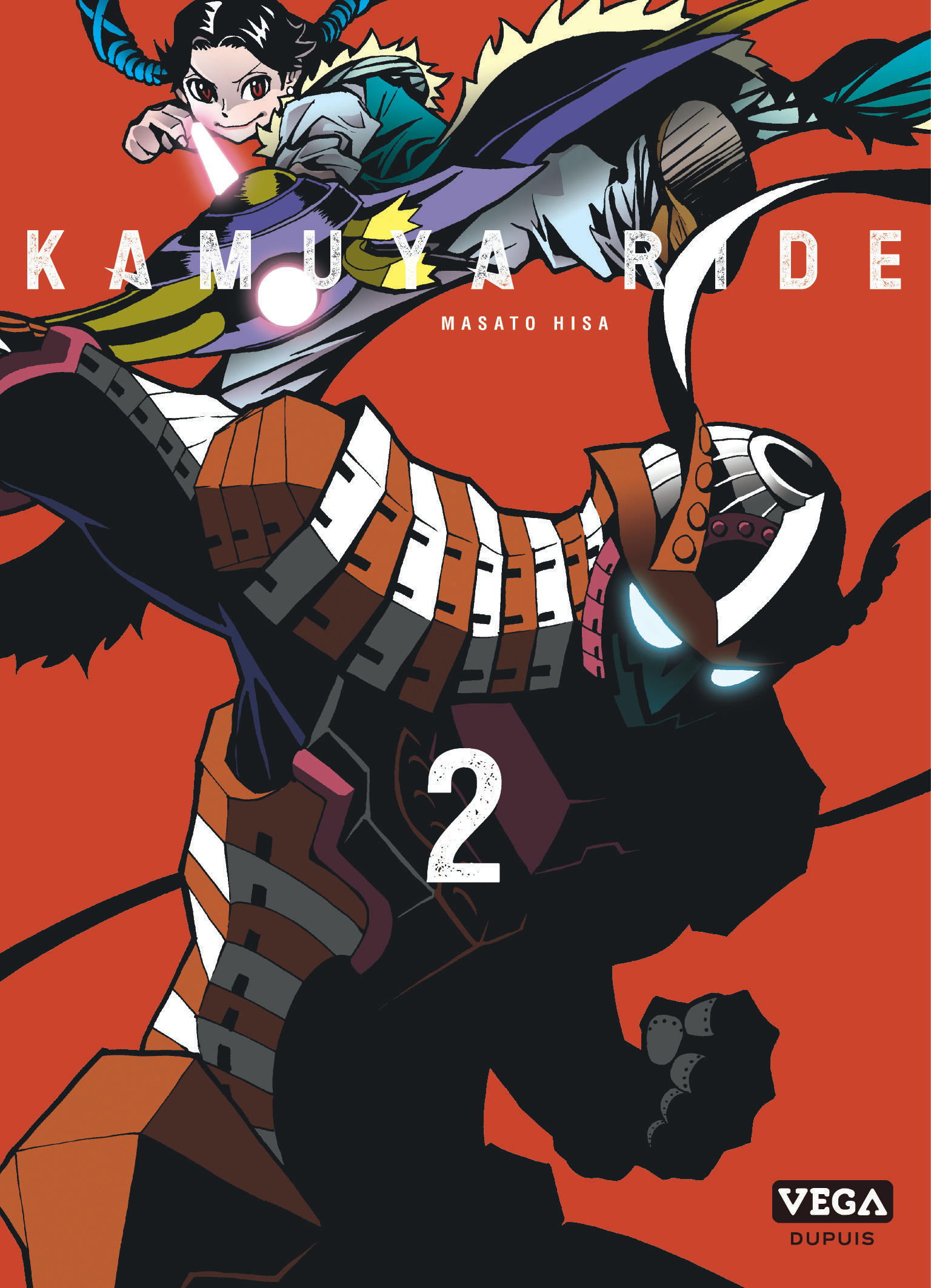 Kamuya Ride, tome 2 - couv