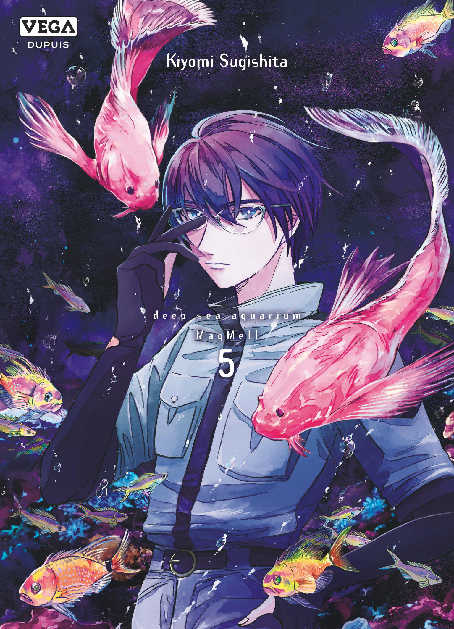 Deep sea aquarium Magmell, tome 5 - couv