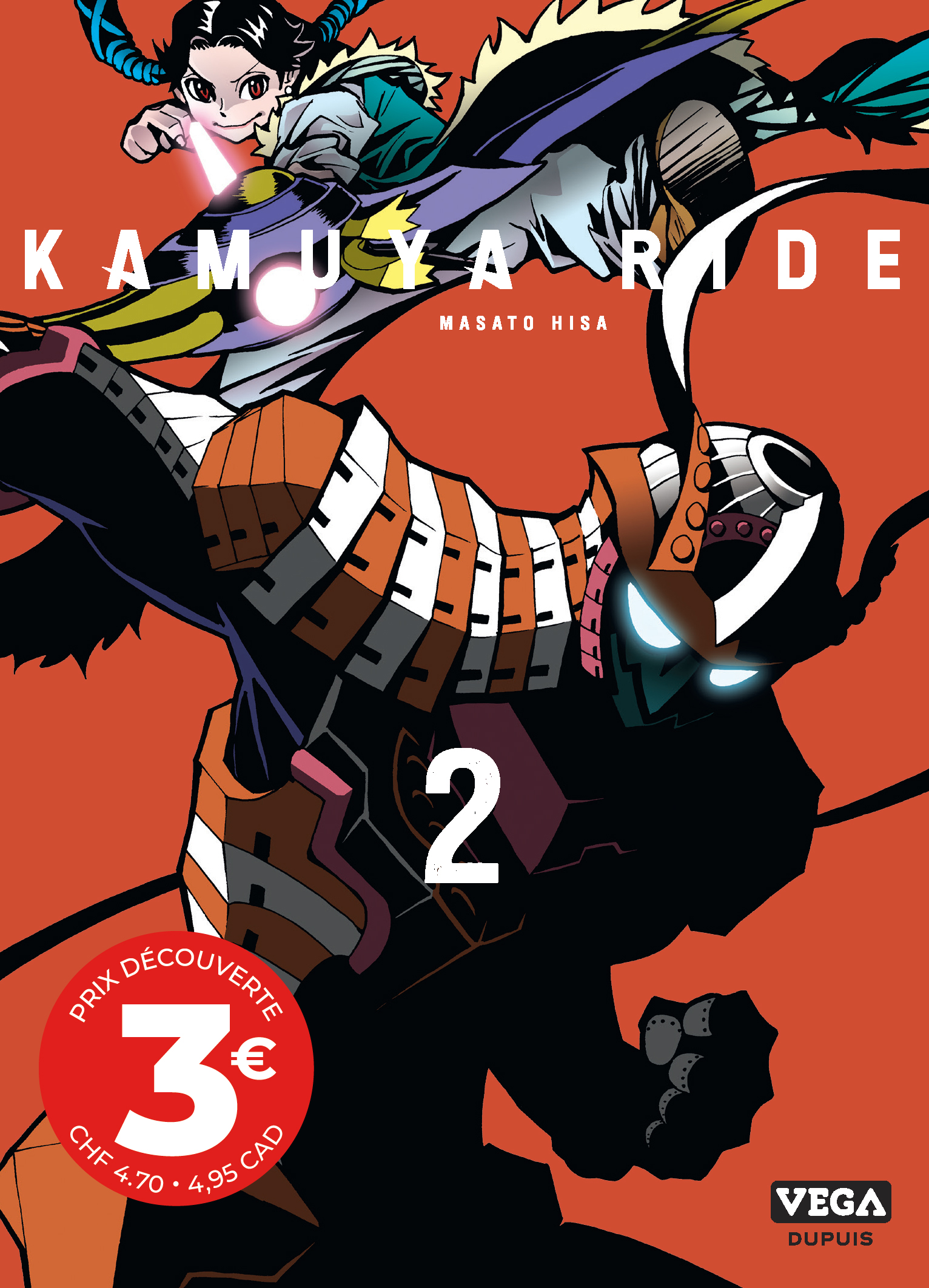 Kamuya Ride, tome 2 - couv