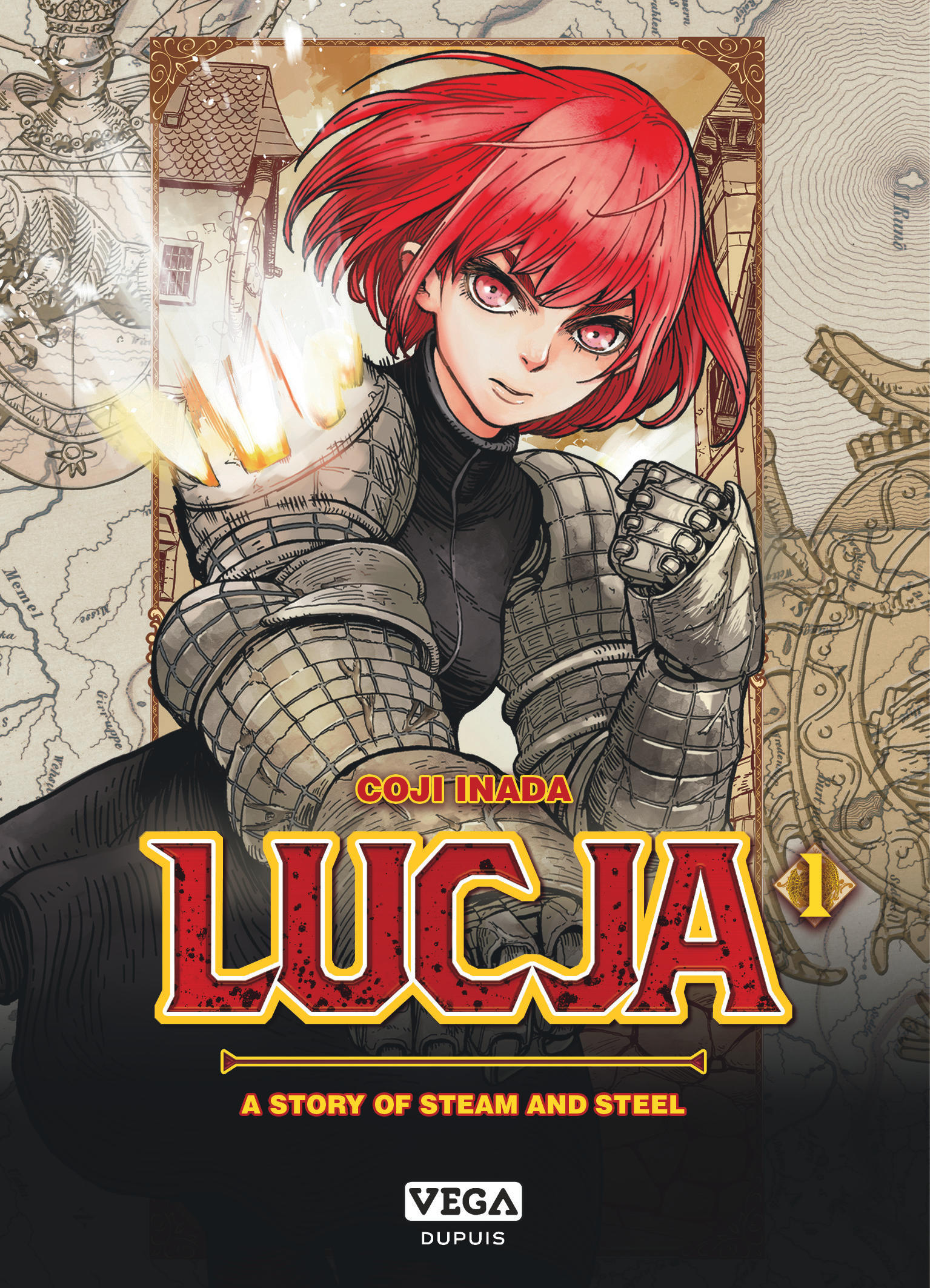 Lucja, a story of steam and steel, tome 1/4 - couv