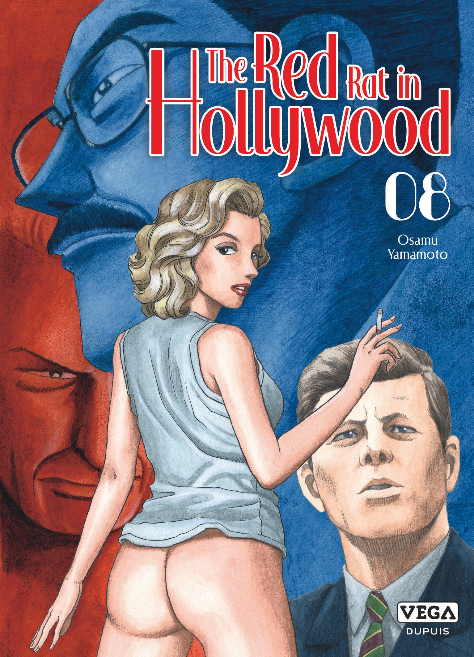 The red rat in Hollywood – Tome 8 - couv