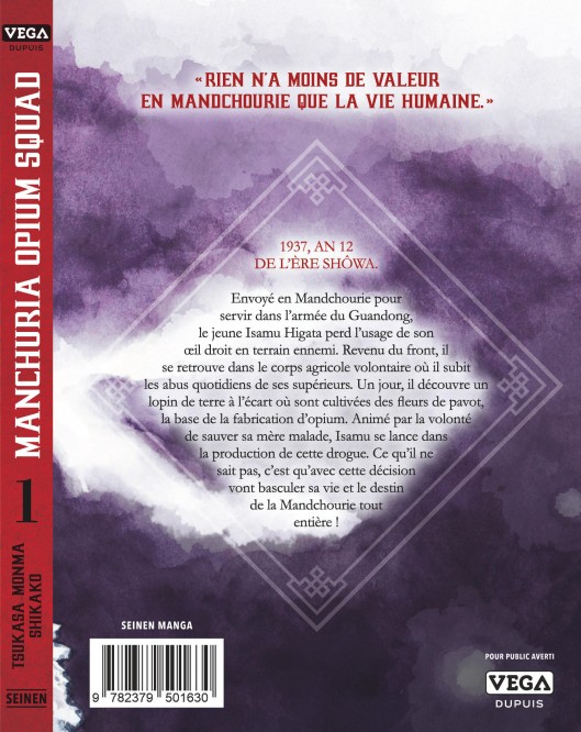 Manchuria Opium Squad – Tome 1 - 4eme