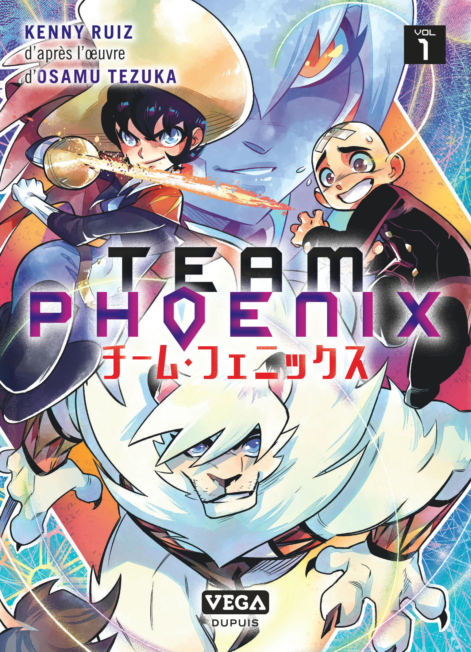 Team Phoenix – Tome 1 - couv