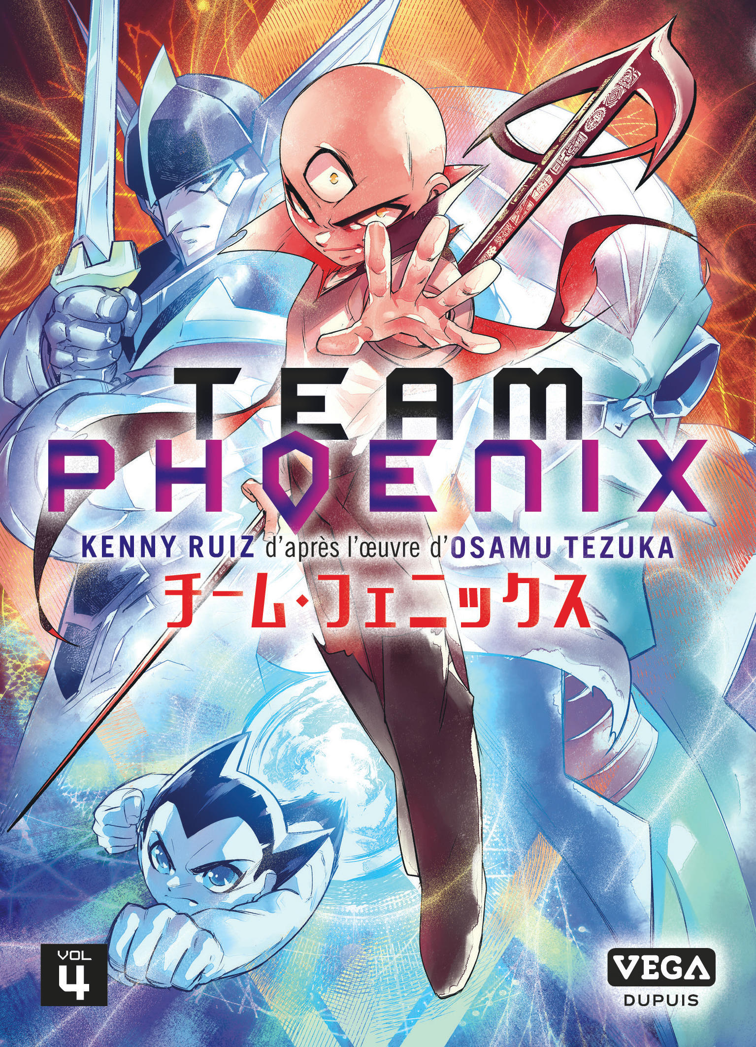 Team Phoenix – Tome 4 - couv