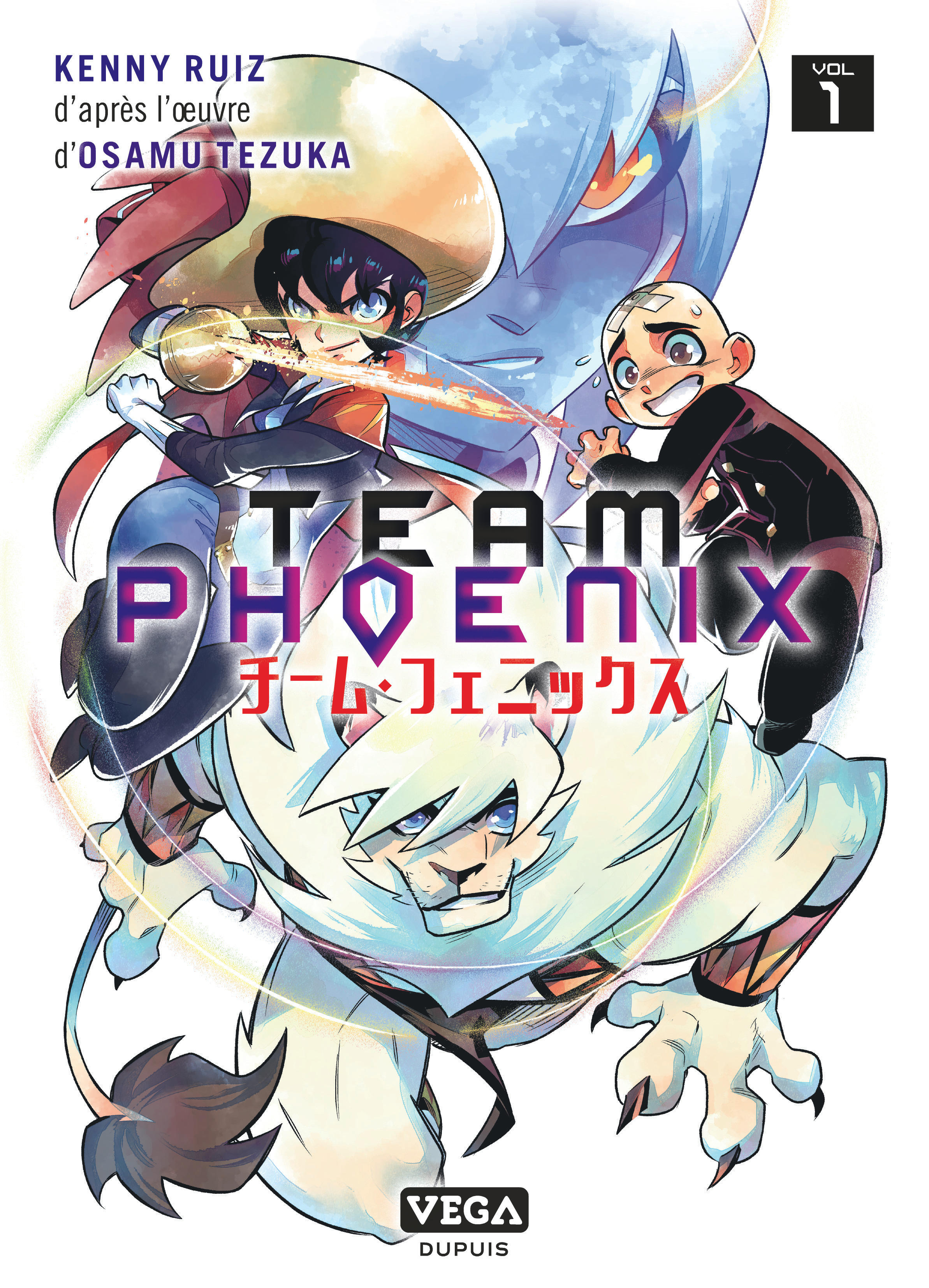 Team Phoenix, tome 1/5 - couv
