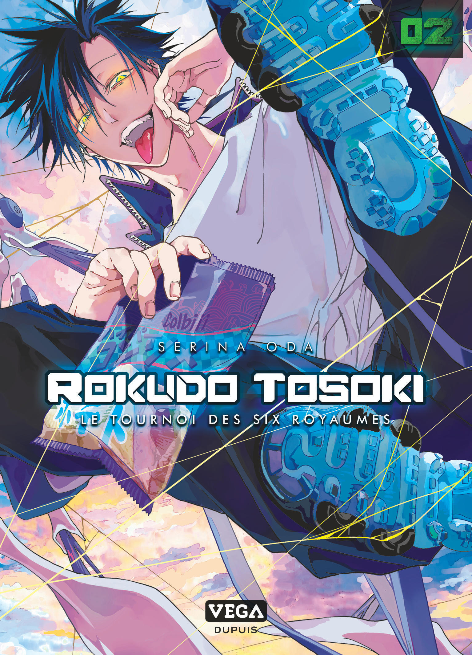 Rokudo Tosoki le Tournoi des 6 royaumes – Tome 2 - couv