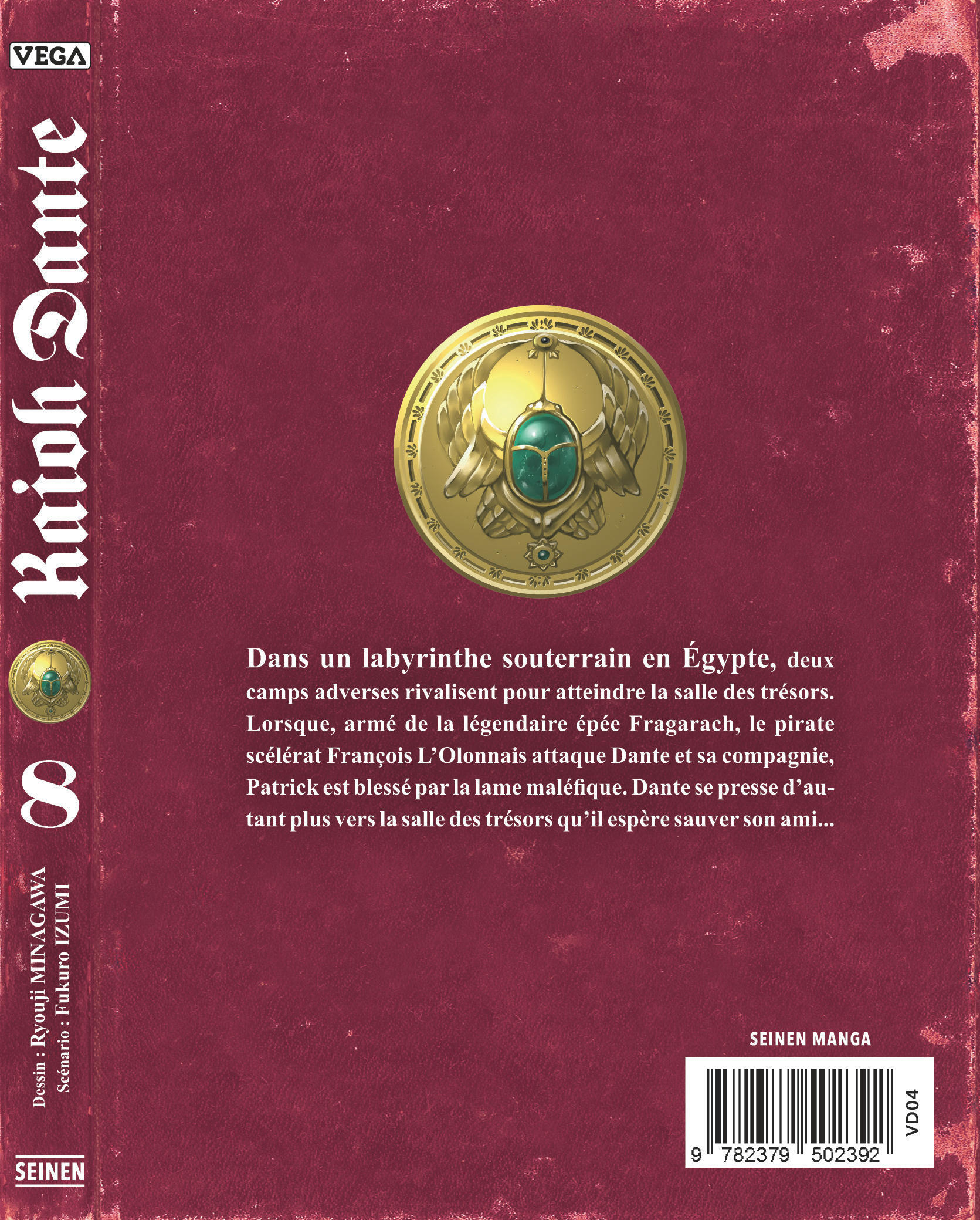 Kaioh Dante, tome 8/13 - 4eme