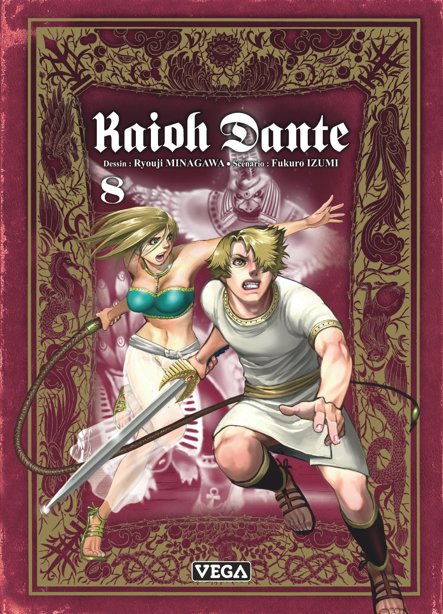 Kaioh Dante, tome 8/13 - couv