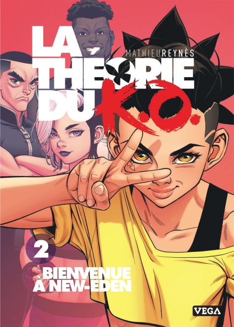 La Théorie du K.O. – Tome 2 – Bienvenue à New-Eden - couv