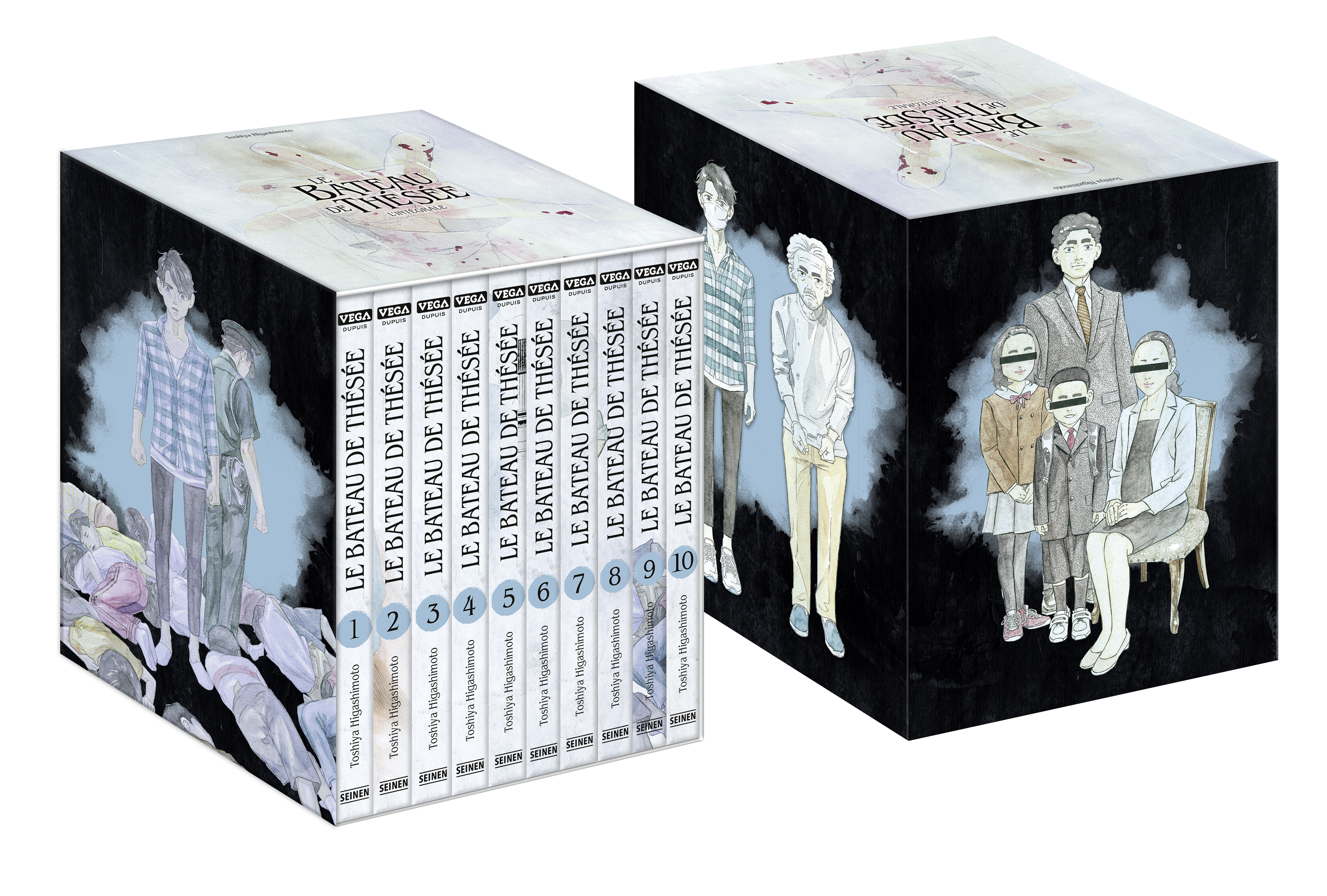 Le Bateau de Thésée - Coffret (10 volumes) - couv