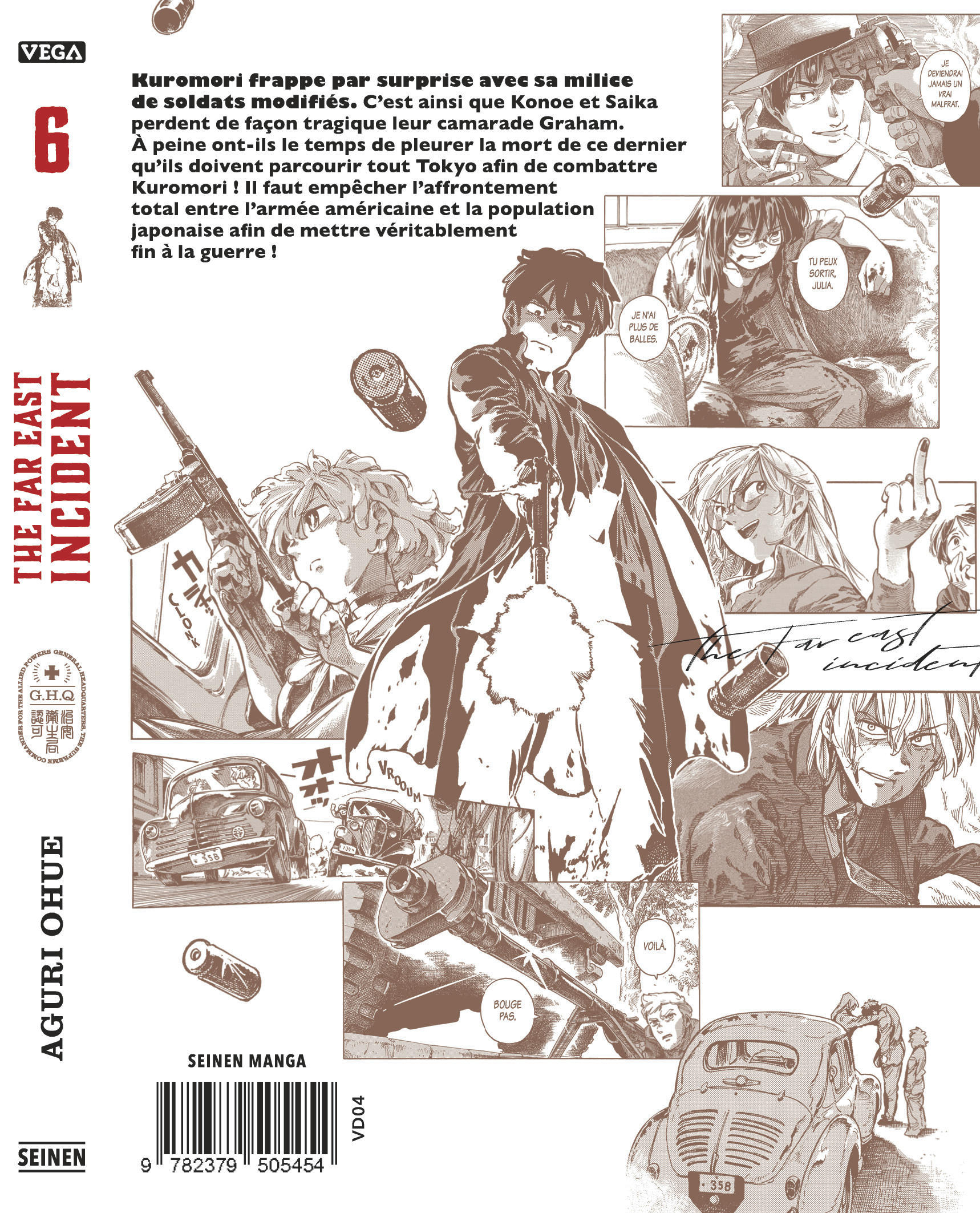 The far east Incident, tome 6 - 4eme