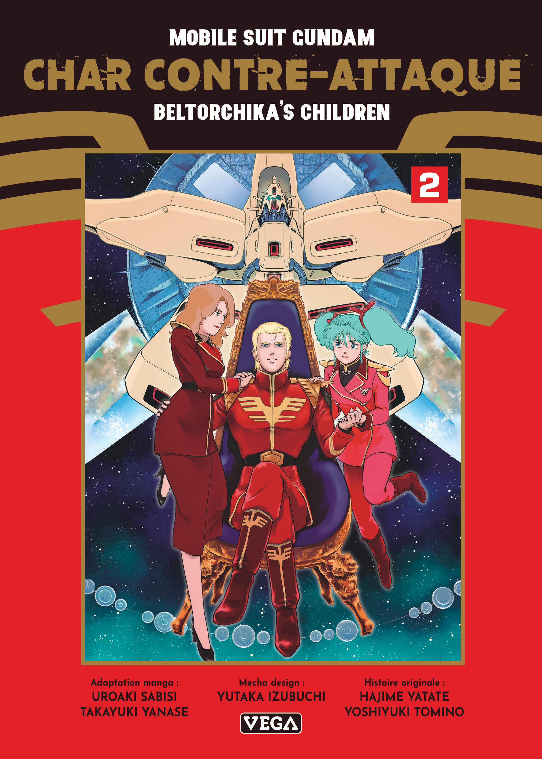 Mobile Suit Gundam - Char contre-attaque - Beltorchika's Children, tome 2/4 - couv