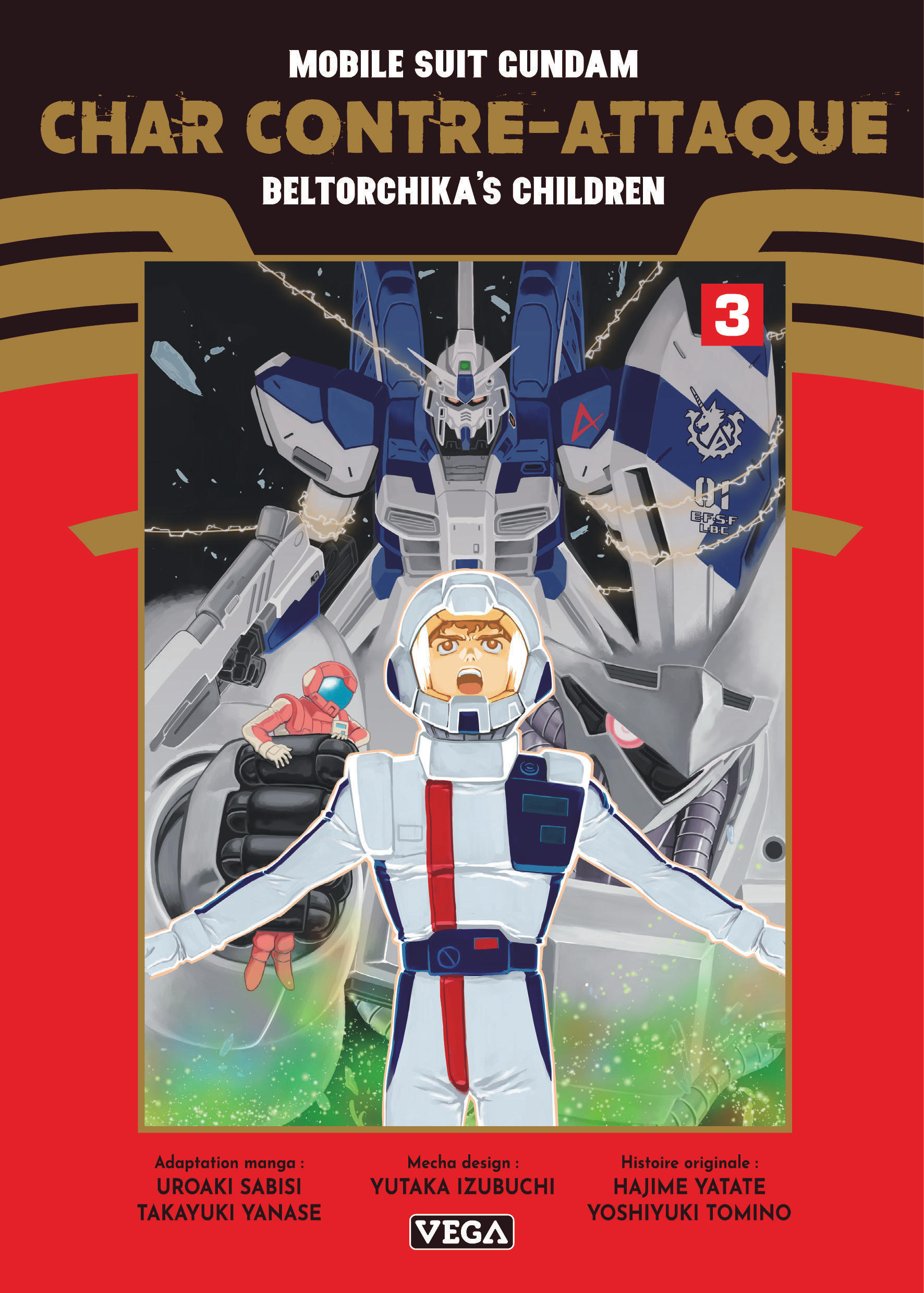 Mobile Suit Gundam - Char contre-attaque - Beltorchika's Children, tome 3/4 - couv