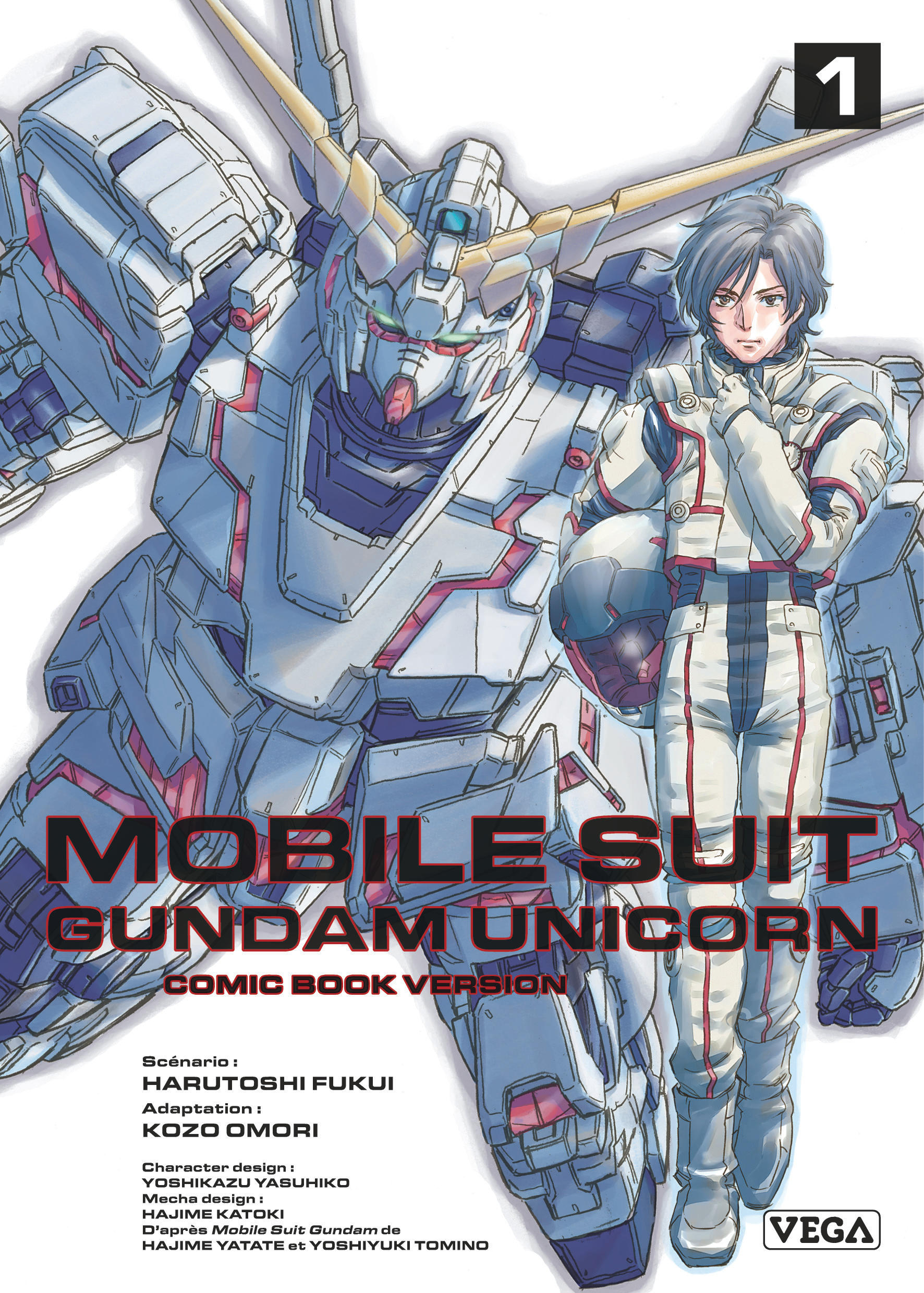 Gundam - Unicorn – Tome 1 - couv