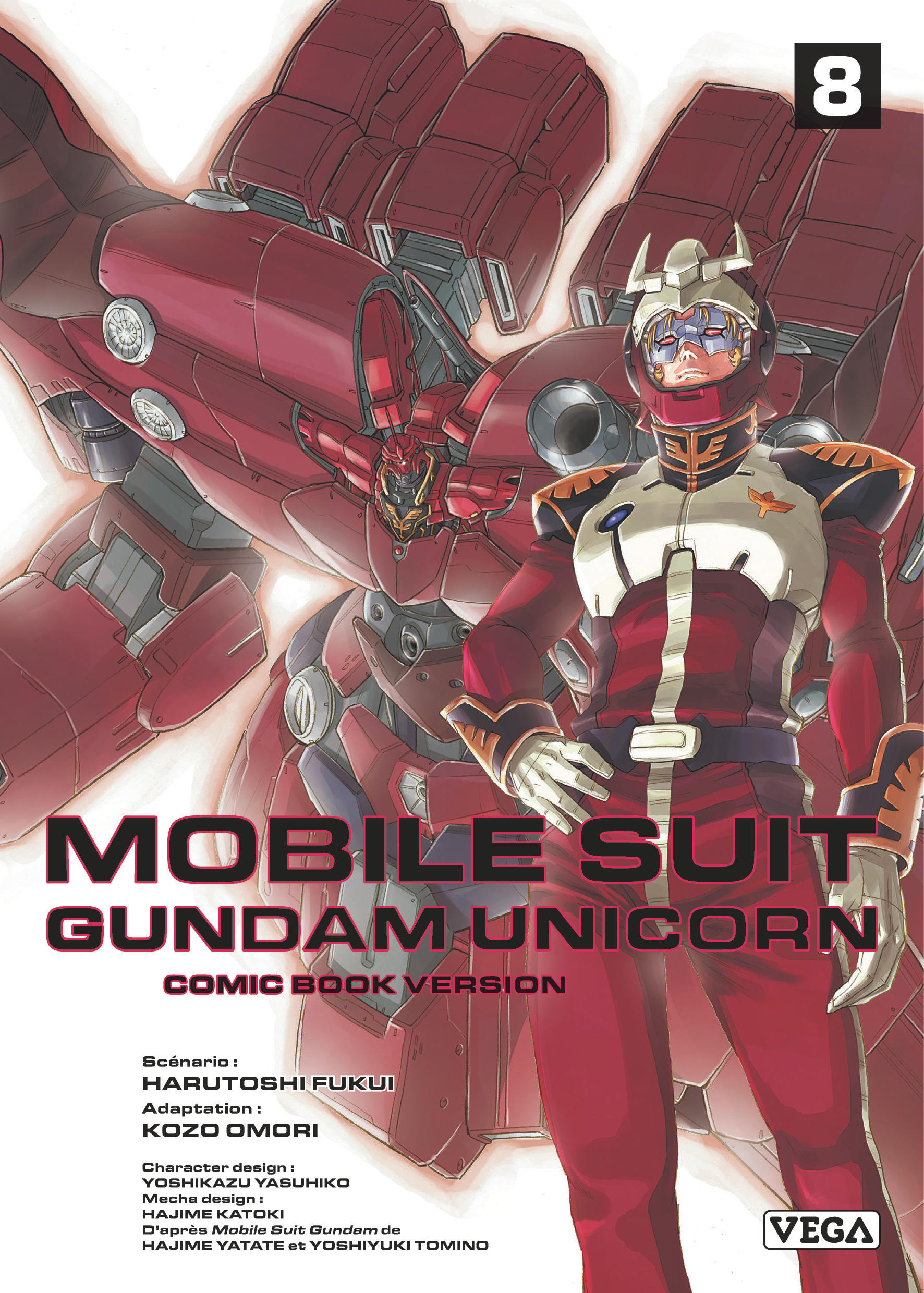 Mobile Suit Gundam Unicorn, tome 8/9 - couv