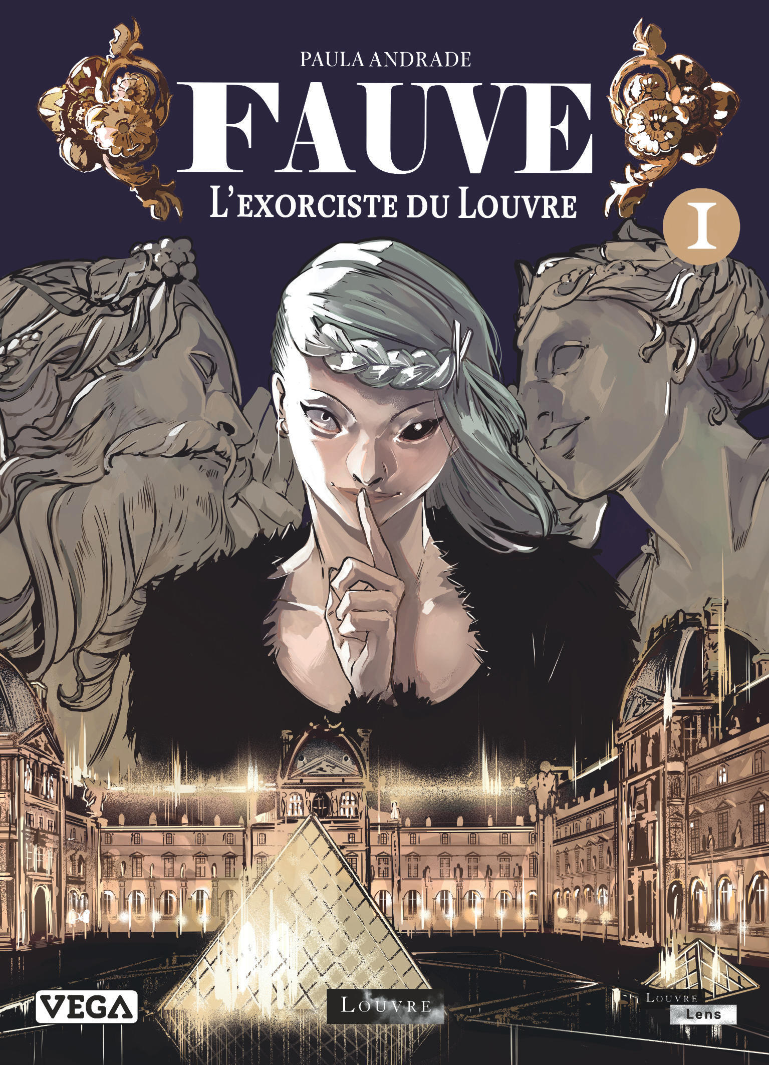 Fauve, l'exorciste du Louvre, tome 1 - couv