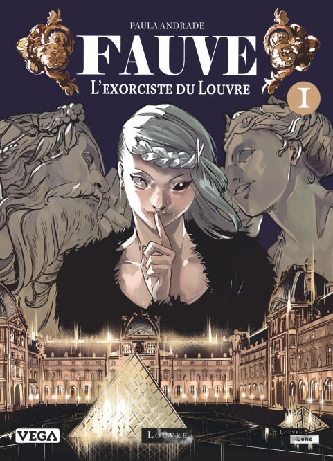 Fauve, l'exorciste du Louvre – Tome 1 - couv