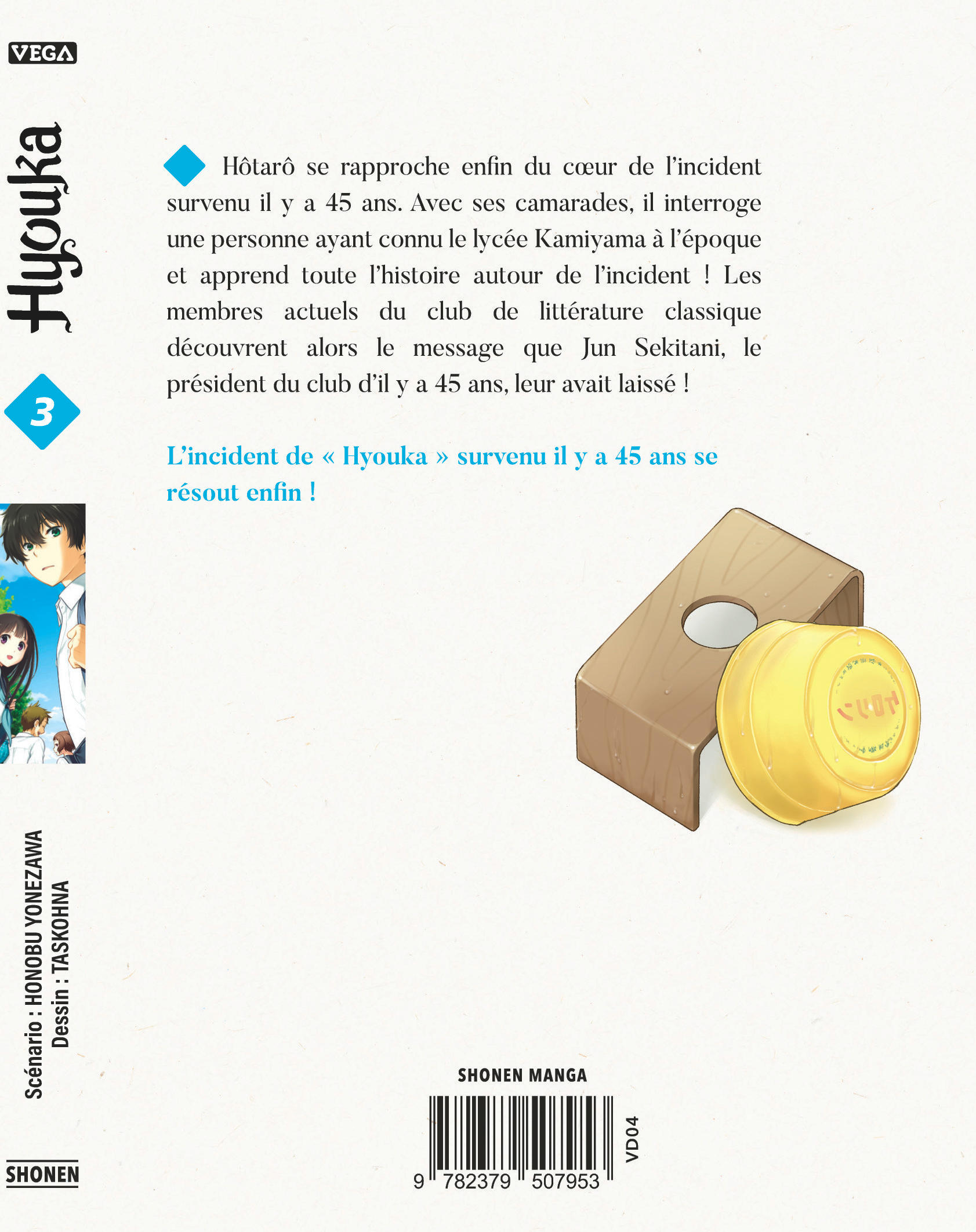 Hyouka, tome 3 - 4eme